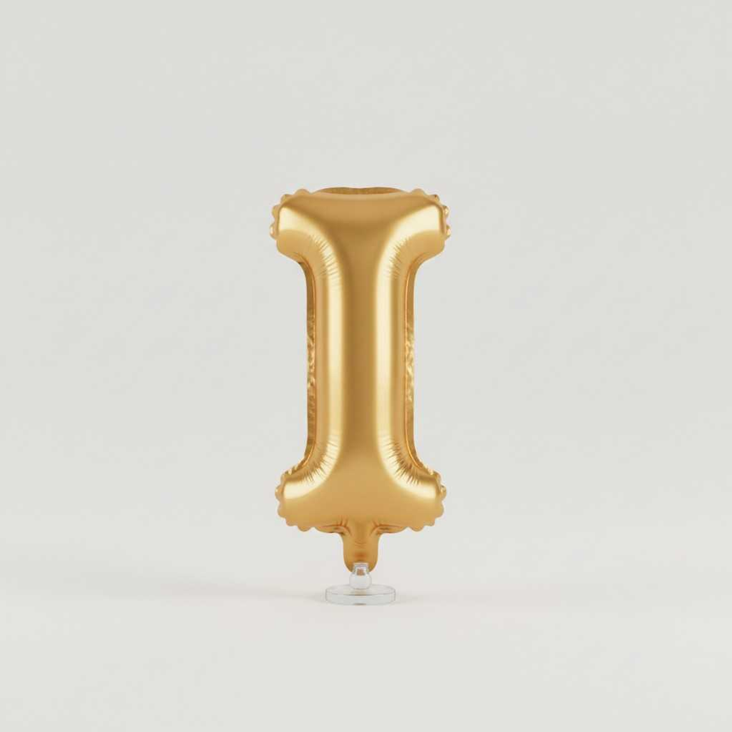 Small Letter Balloon I Gold Color