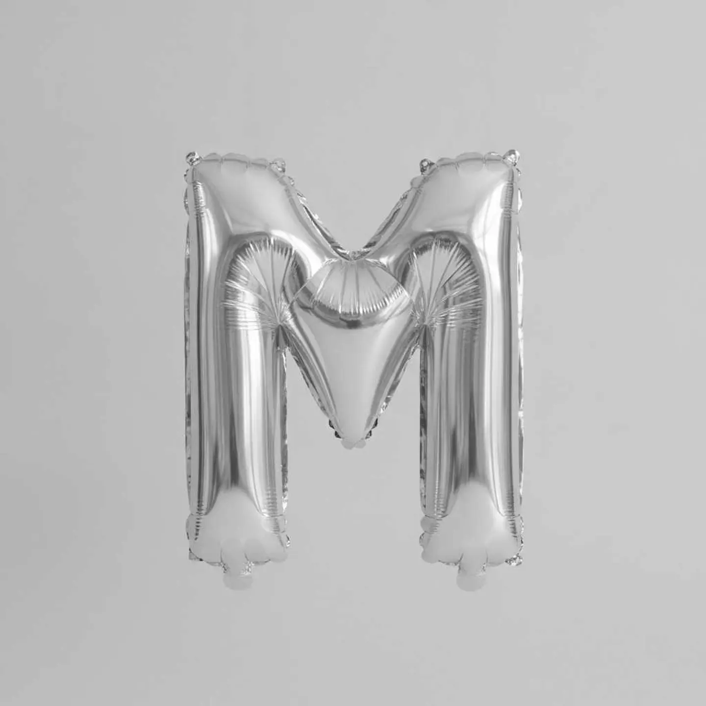Big Letter Balloon M Chrome Color