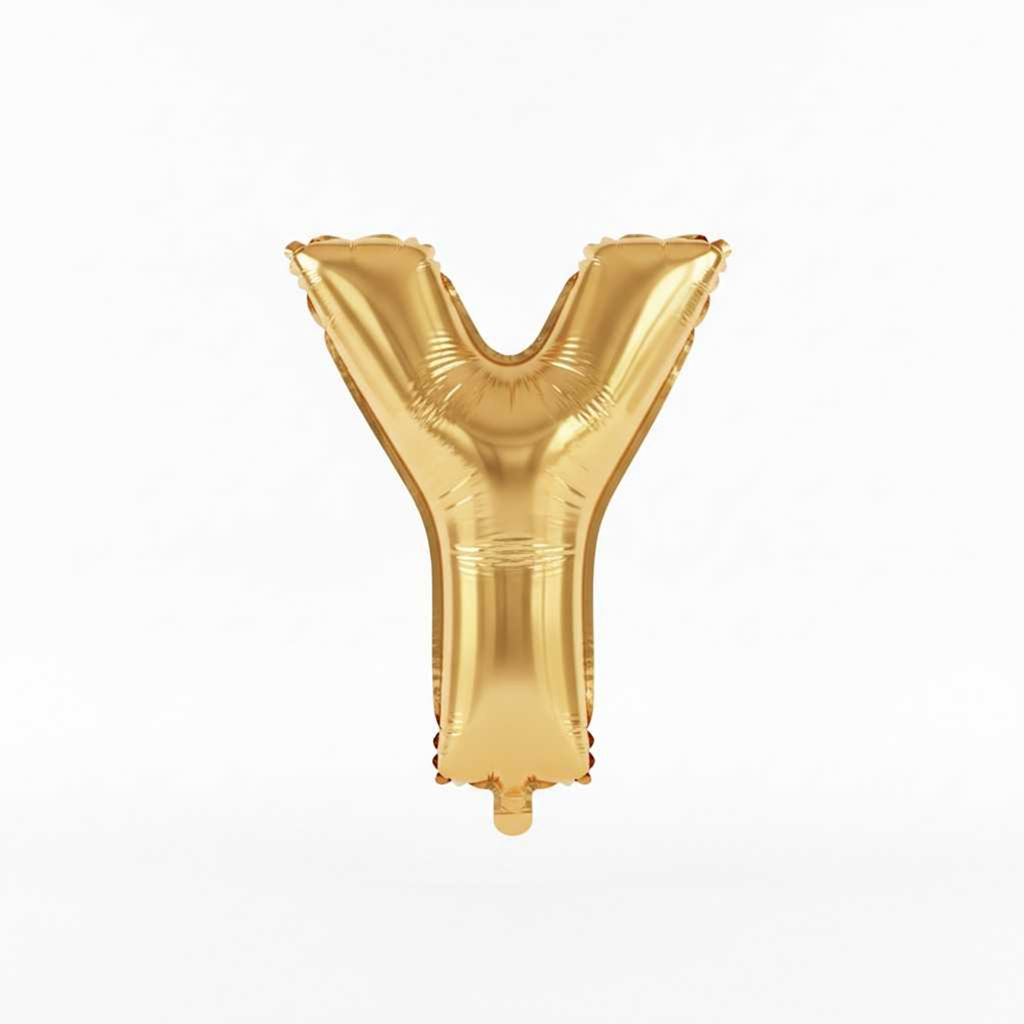 Big Letter Balloon Y Gold Color