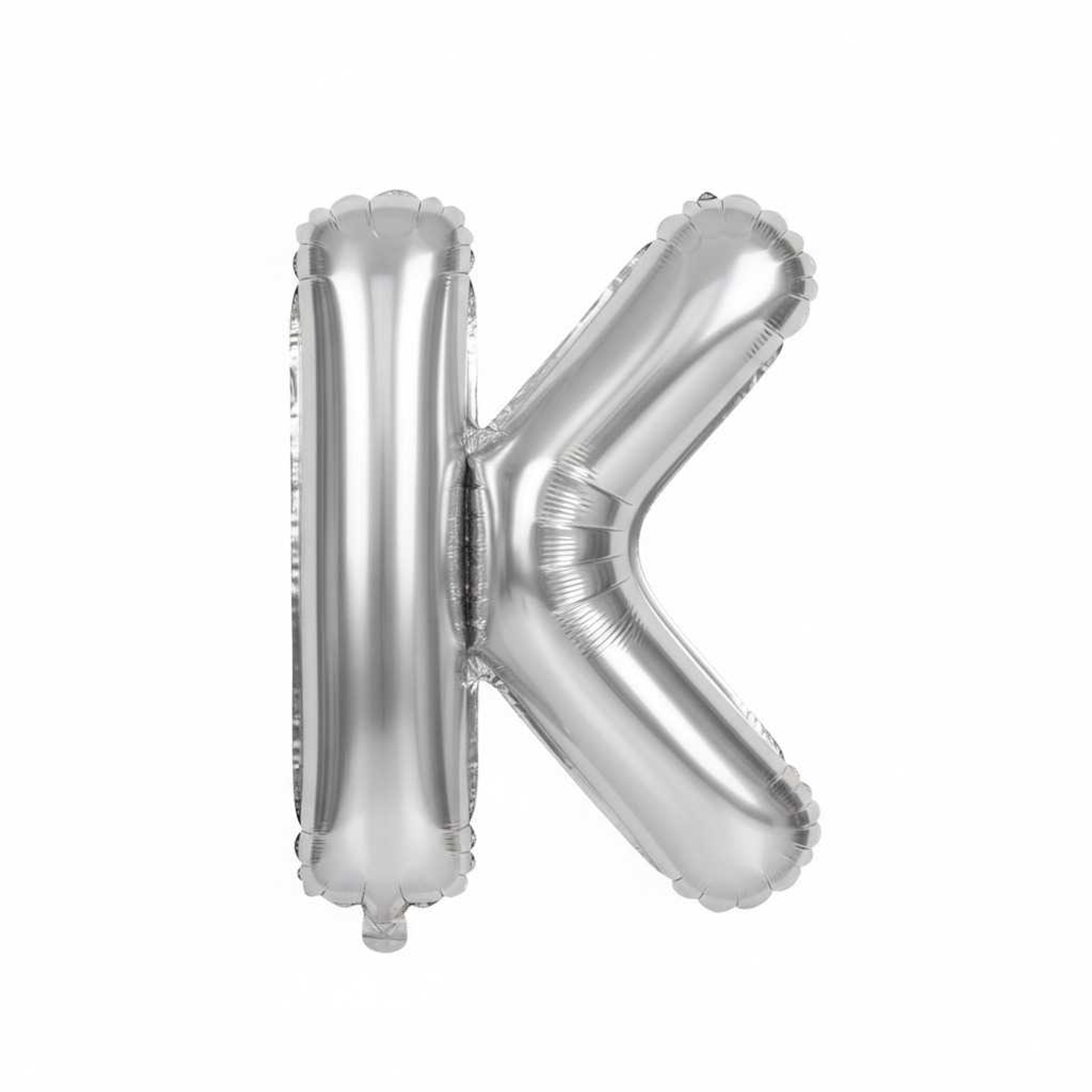Big Letter Balloon K Silver Color