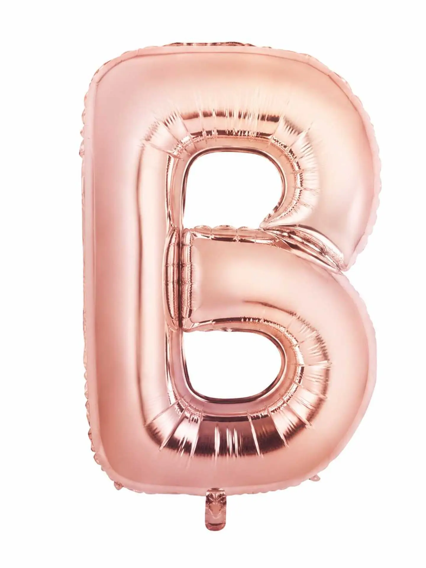 Big Letter Balloon B Chrome Color