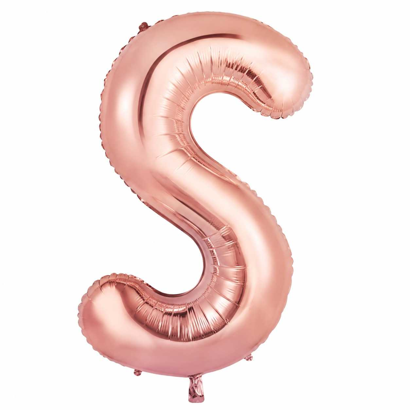 Small Letter Balloon S Chrome Color