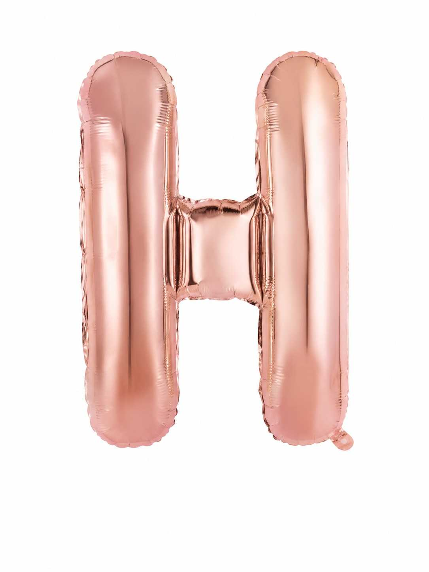 Big Letter Balloon H Chrome Color