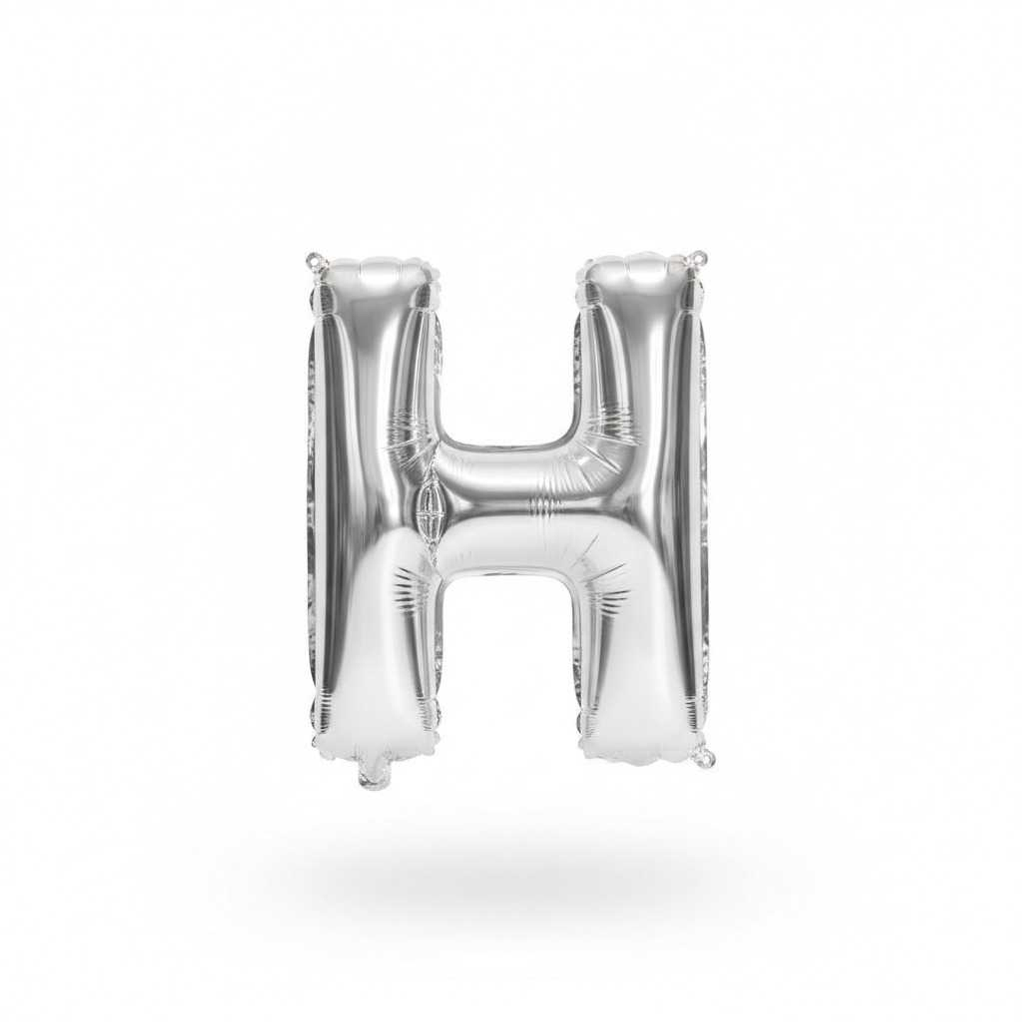Big Letter Balloon H Silver Color