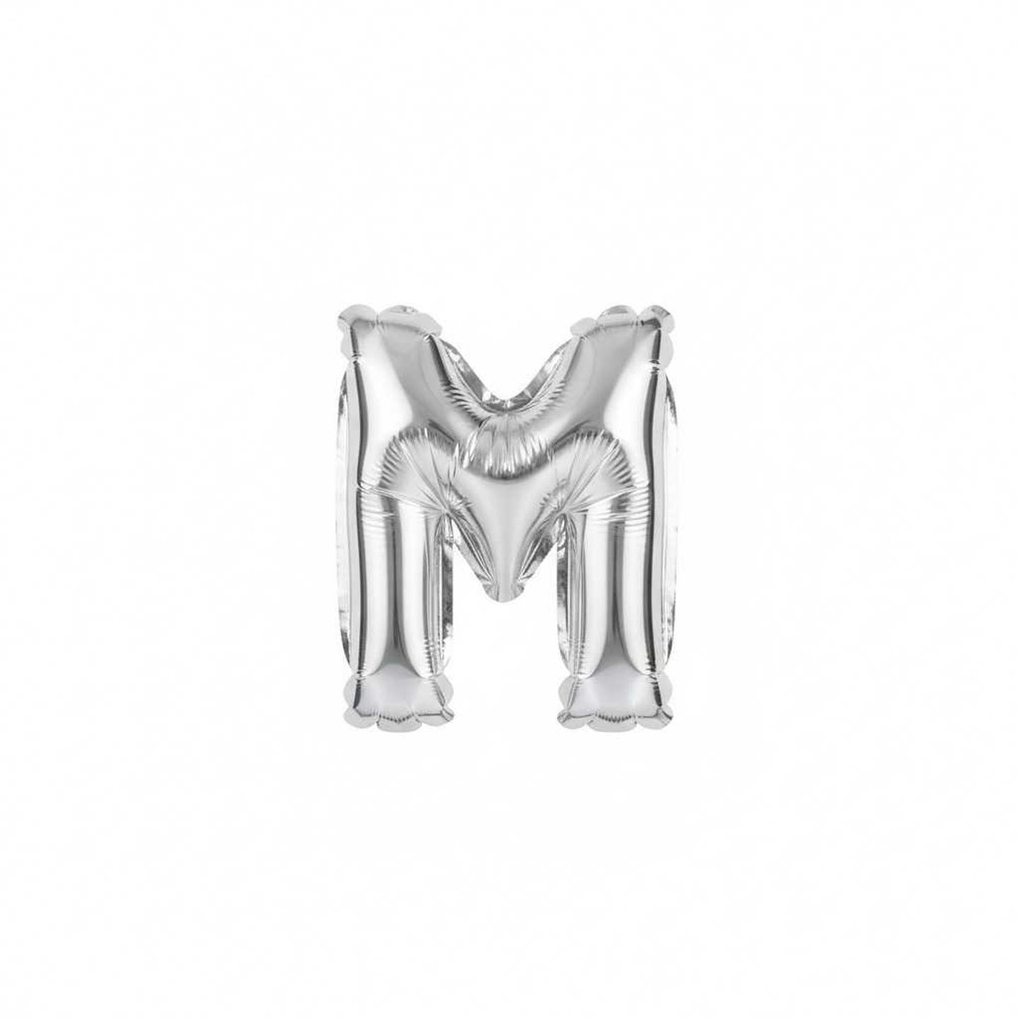 Small Letter Balloon M Chrome Color