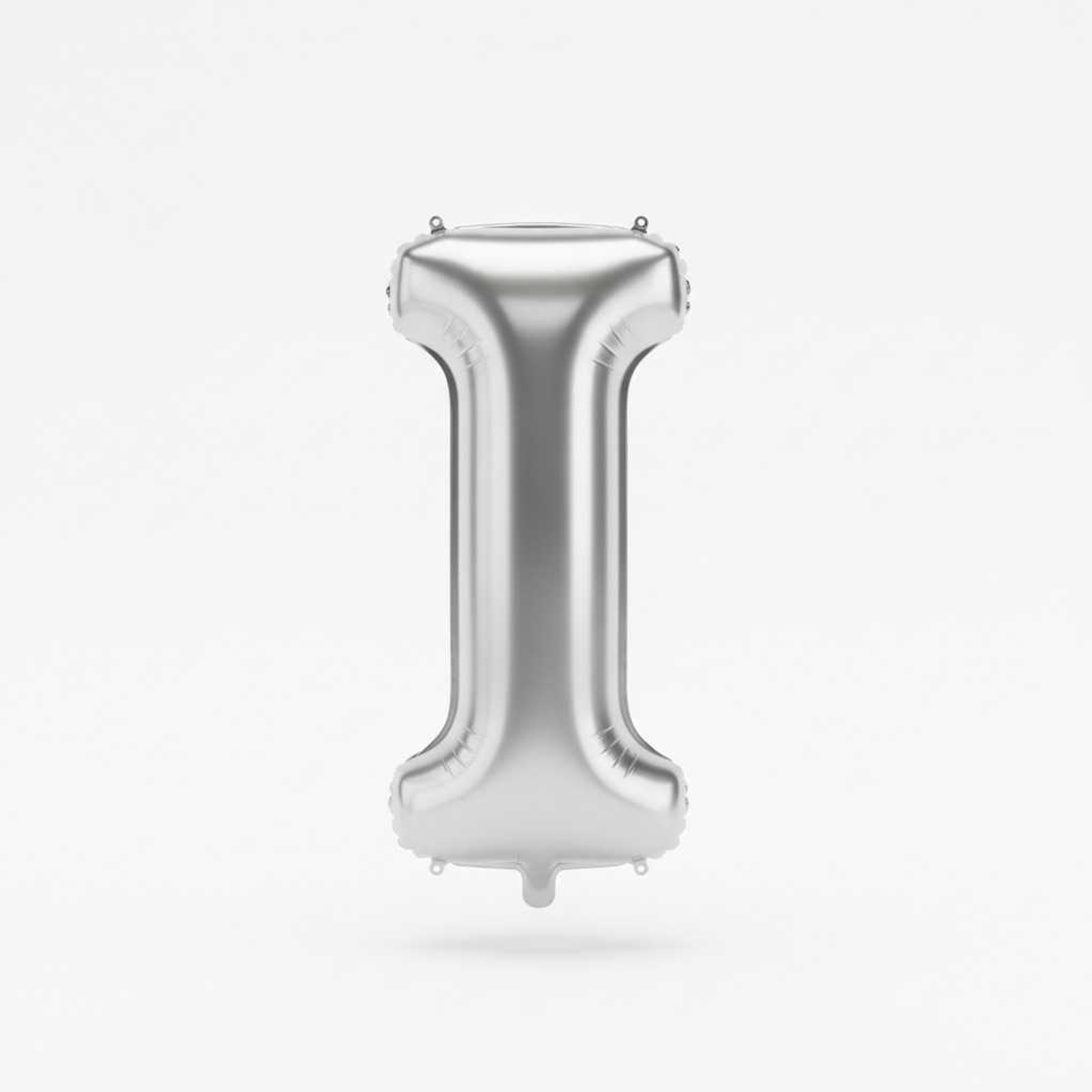 Big Letter Balloon I Silver Color