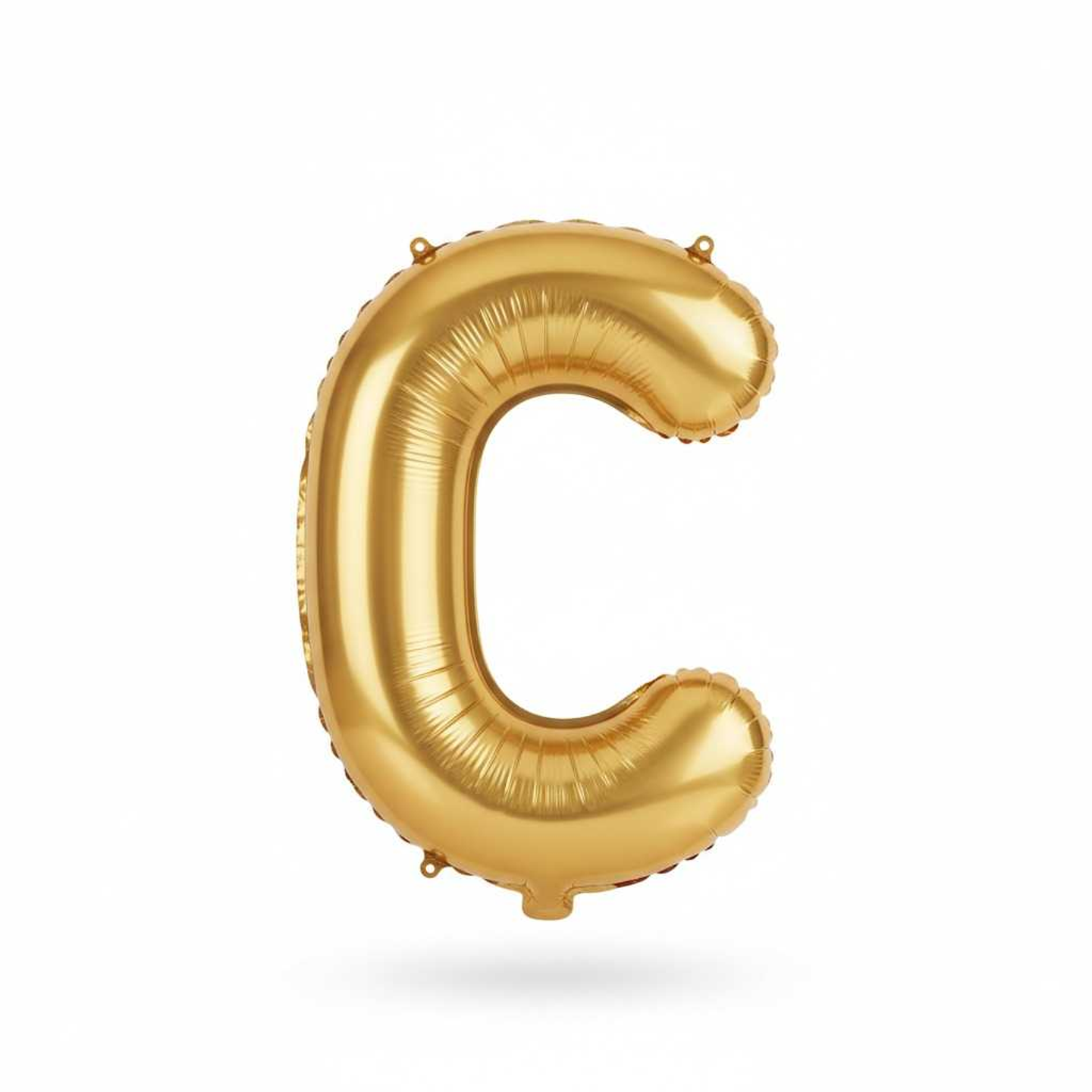 Big Letter Balloon C Gold Color