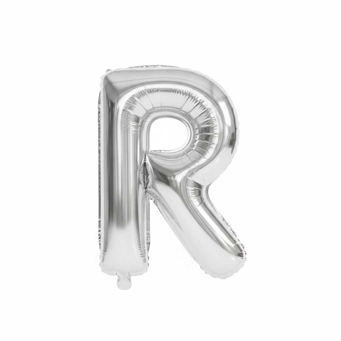 Big Letter Balloon R Chrome Color