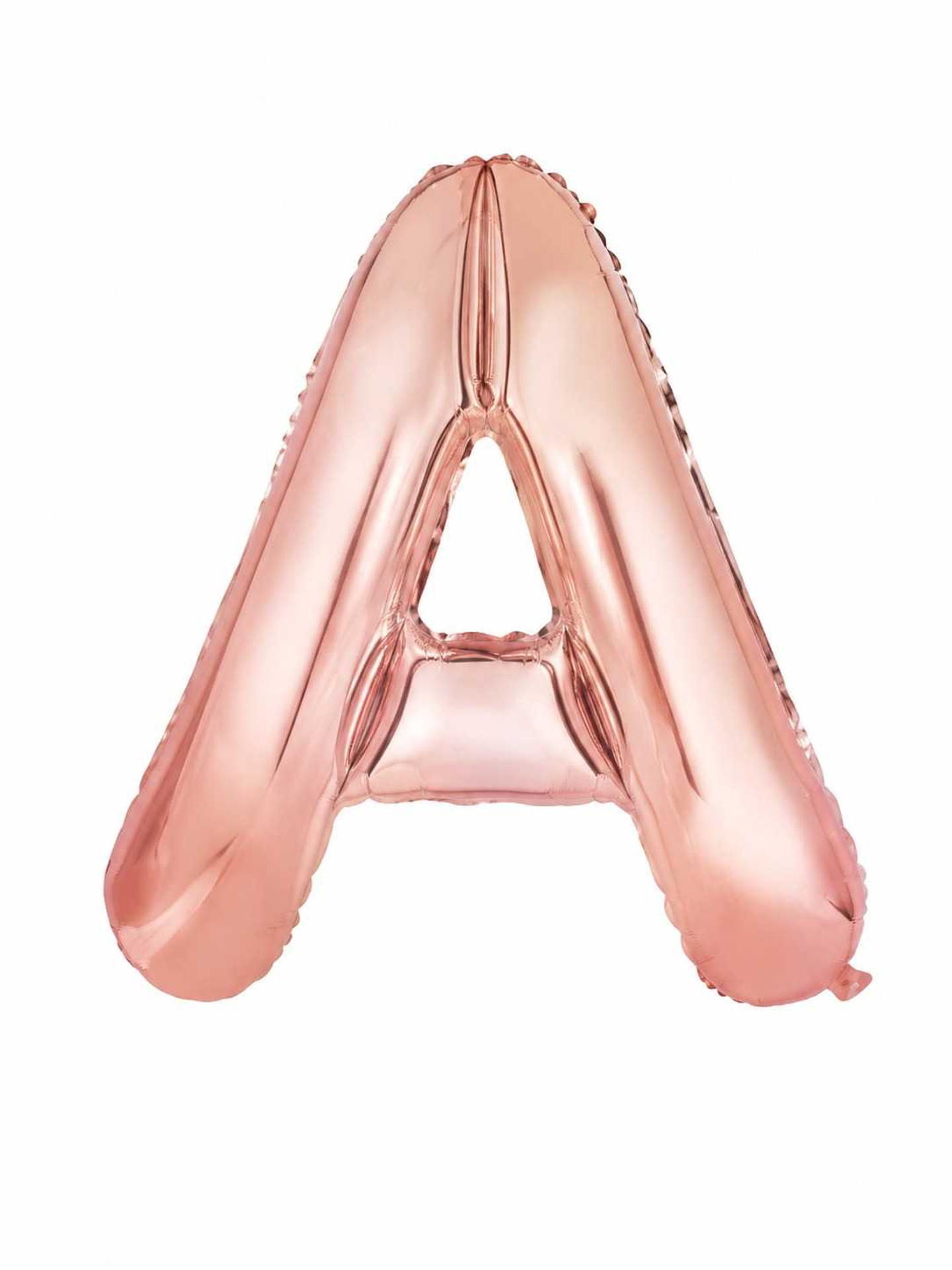 Big Letter Balloon A Chrome Color