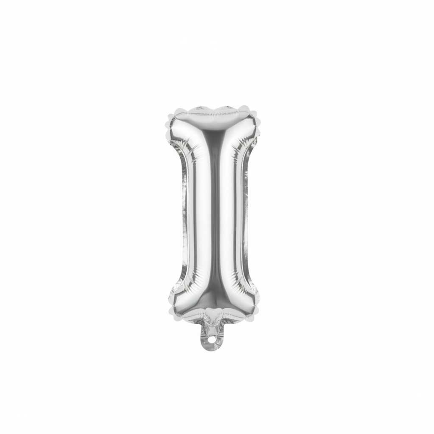 Small Letter Balloon I Silver Color