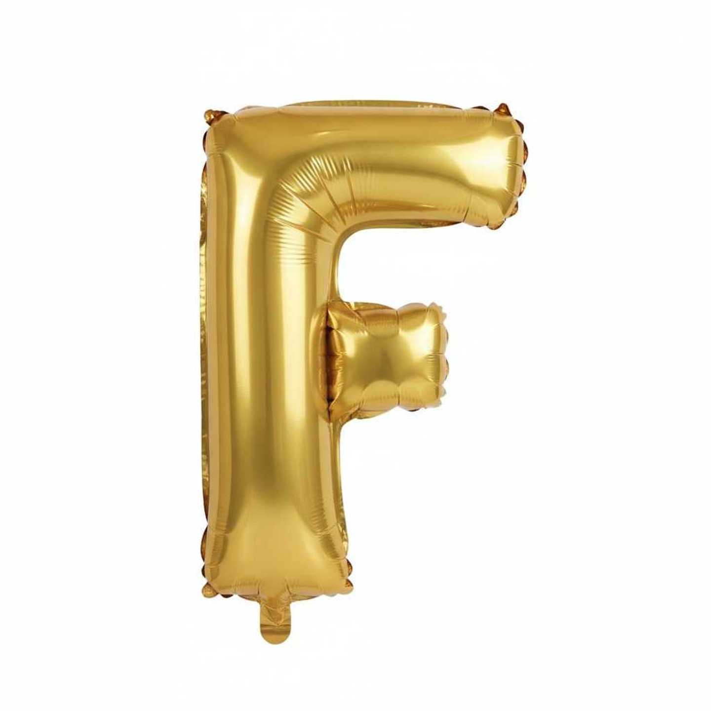 Big Letter Balloon F Gold Color
