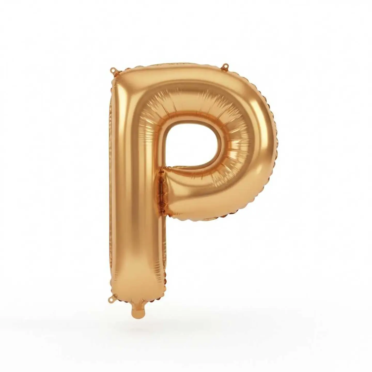 Big Letter Balloon P Gold Color