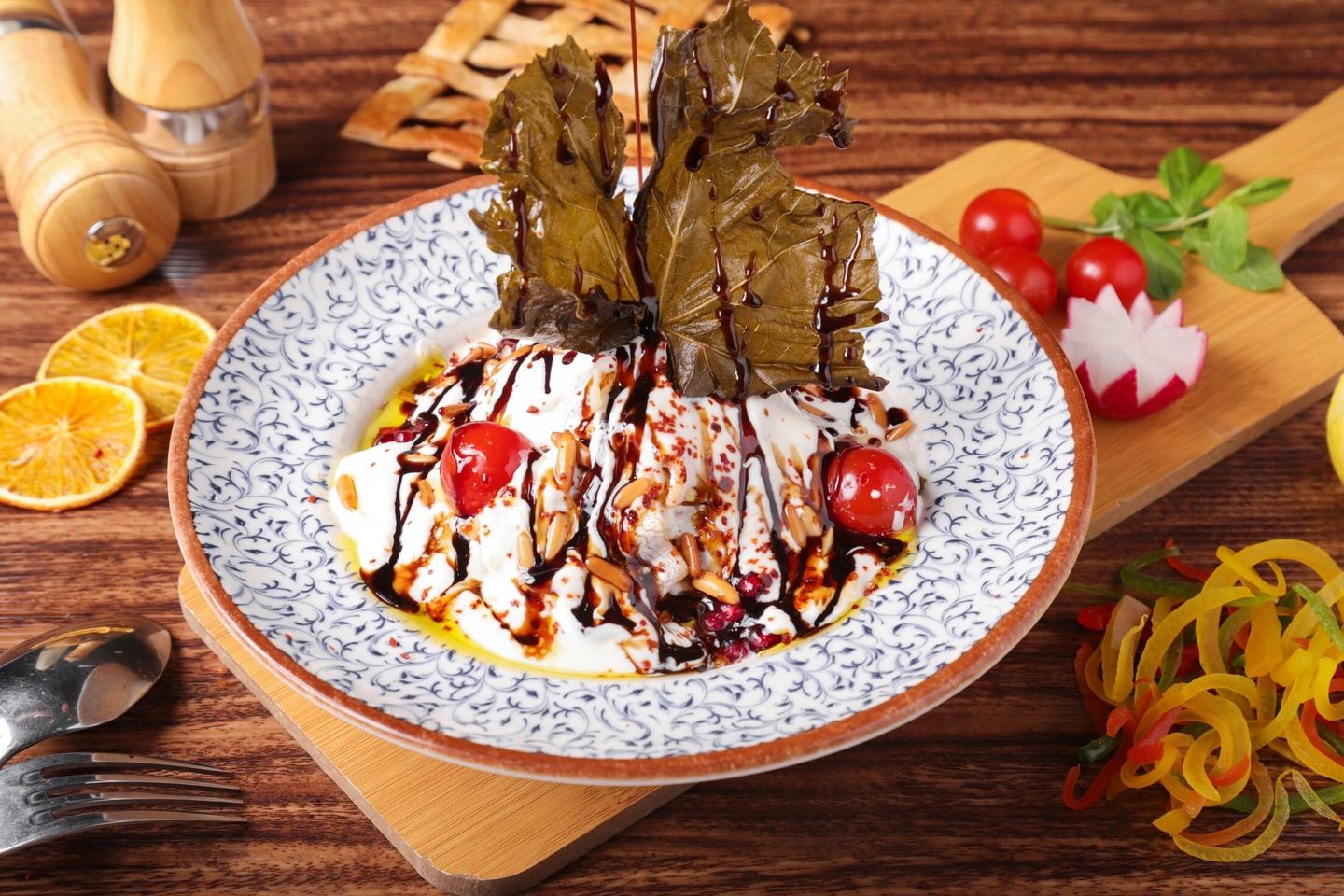 فتة ورق عنب
