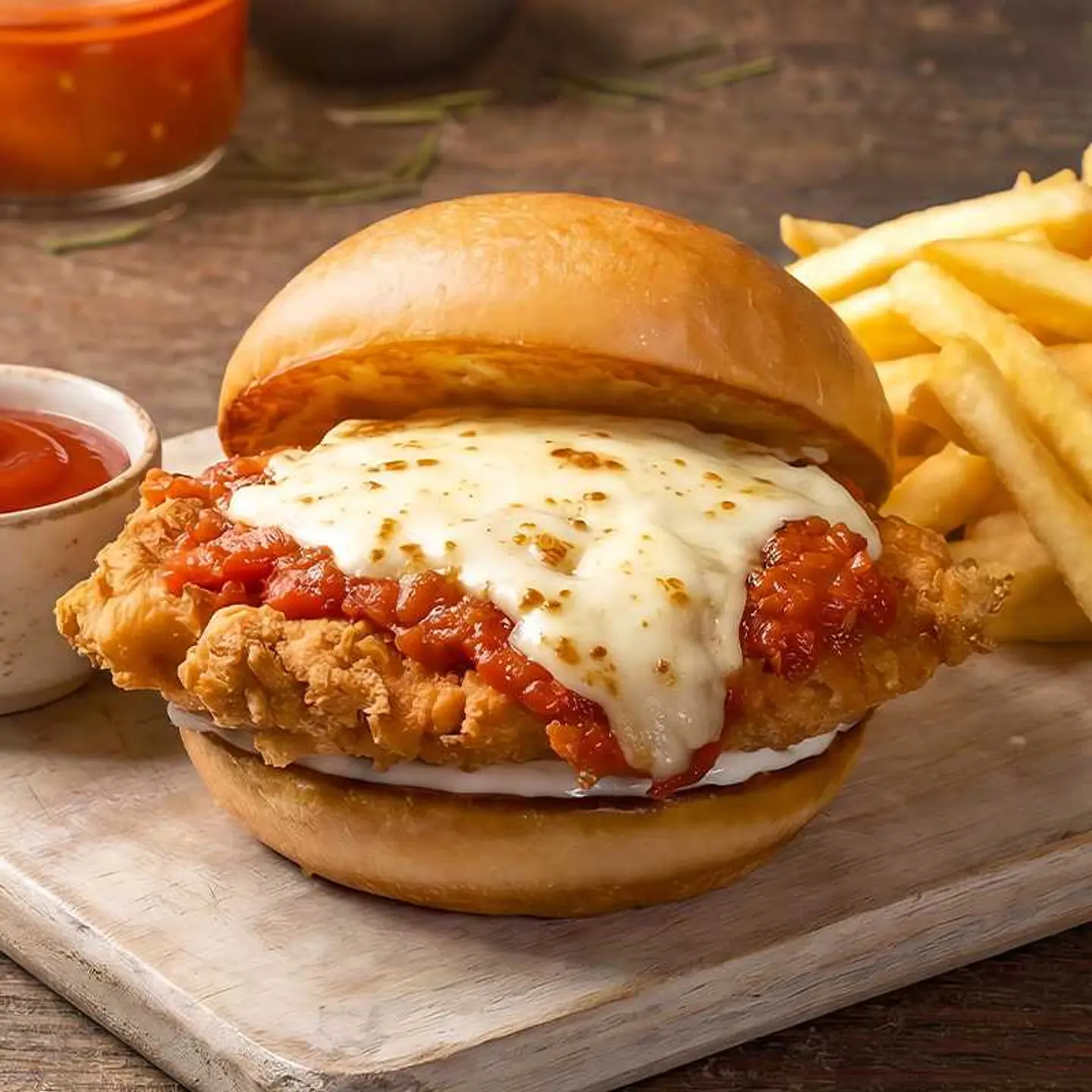 Hs Chicken Parmigiana Sandwich