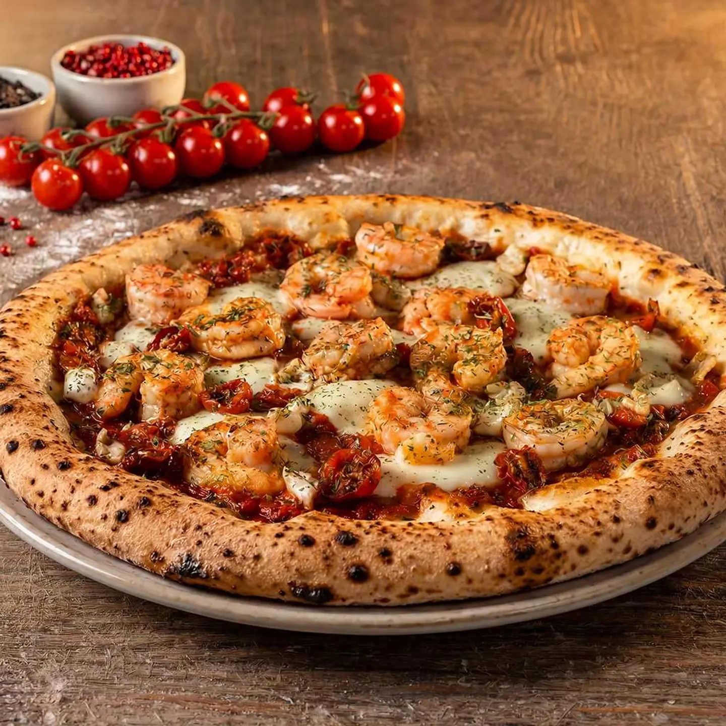 Seafood Pizza
