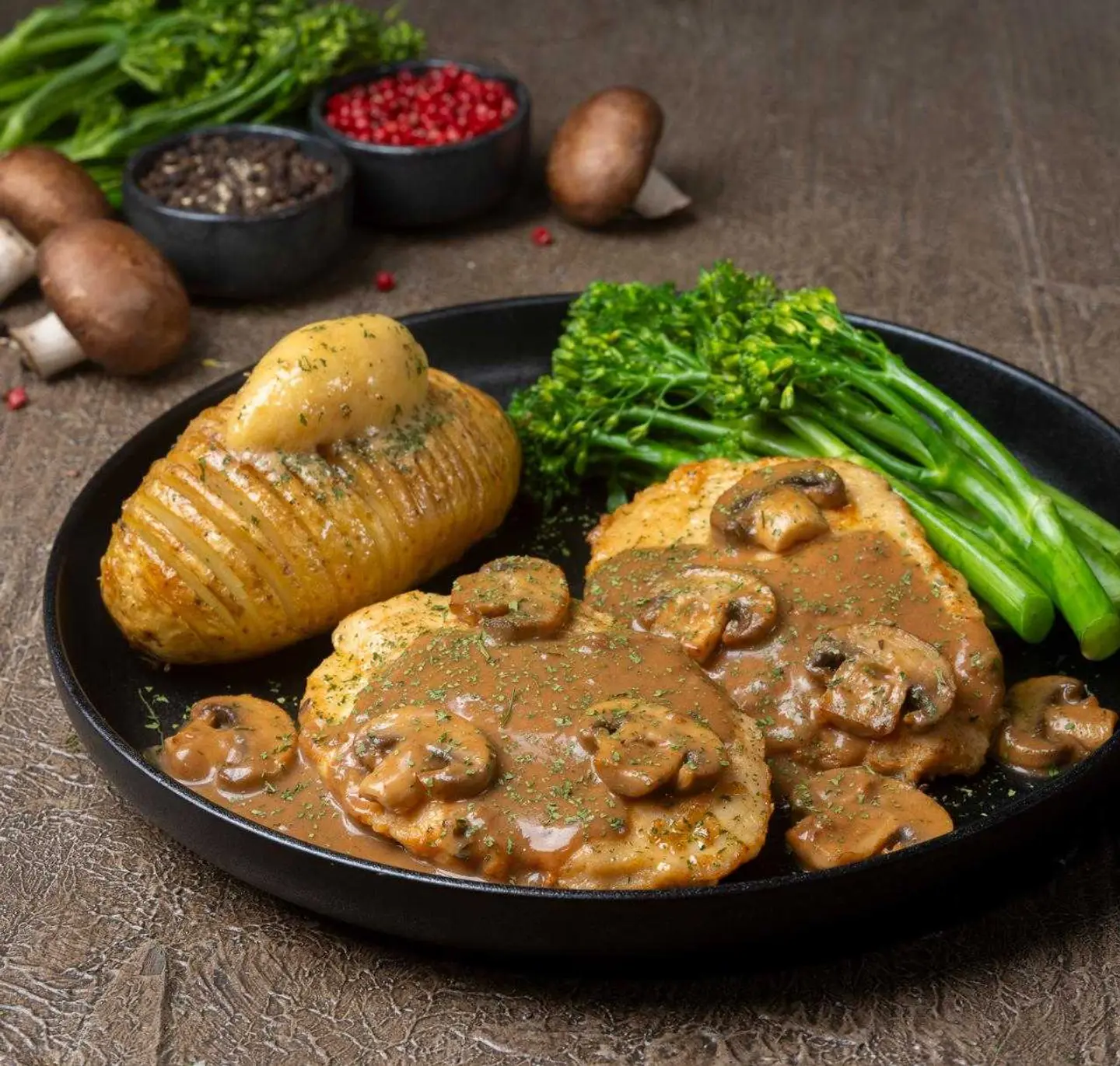 Wild Mushroom Chicken