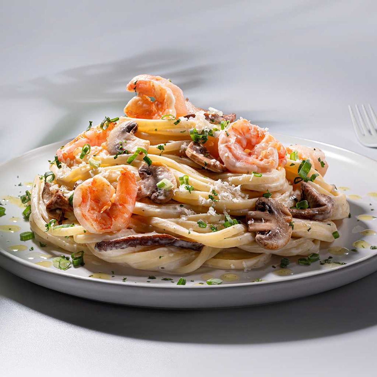 Truffle Shrimp Linguini