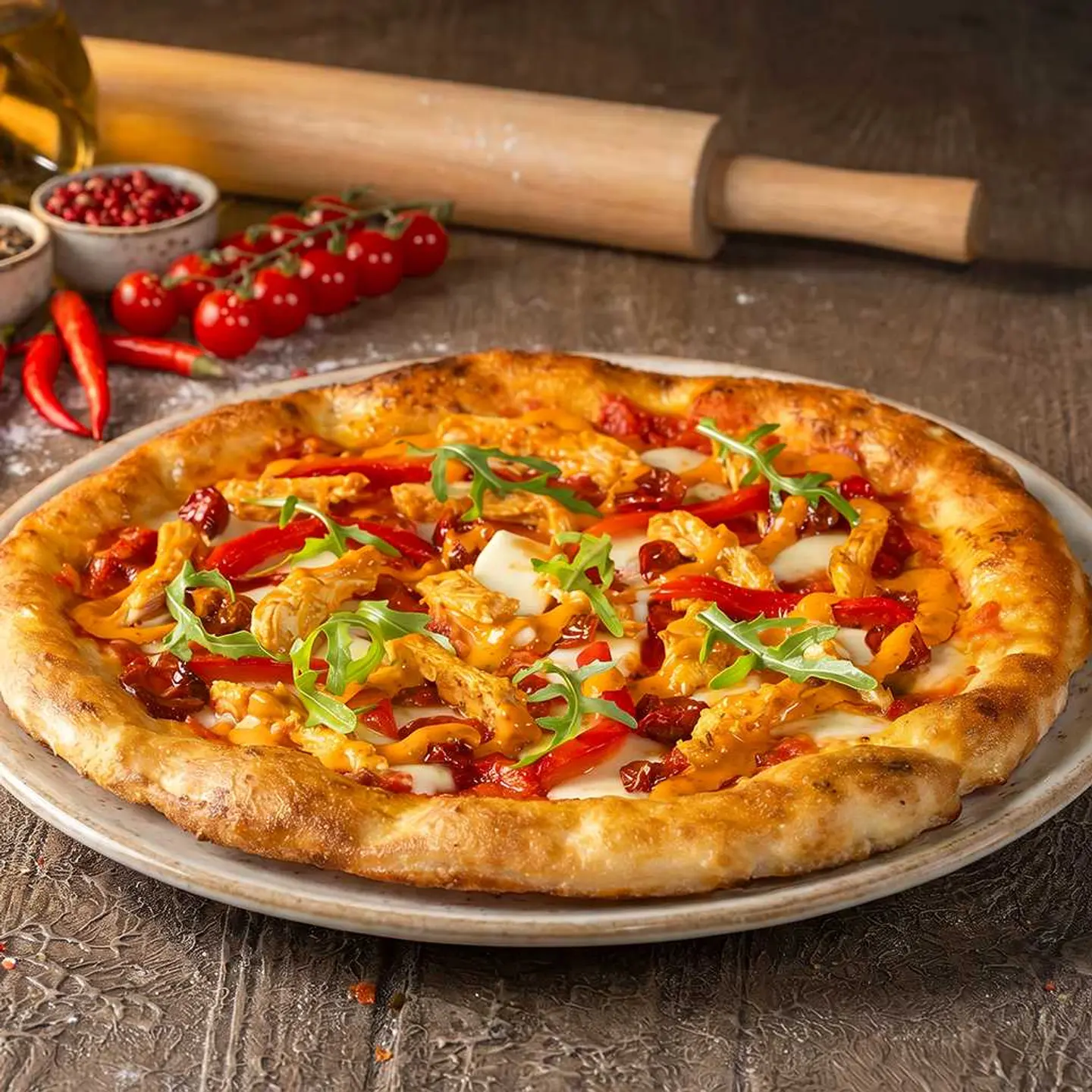 Chicken Diavola Pizza