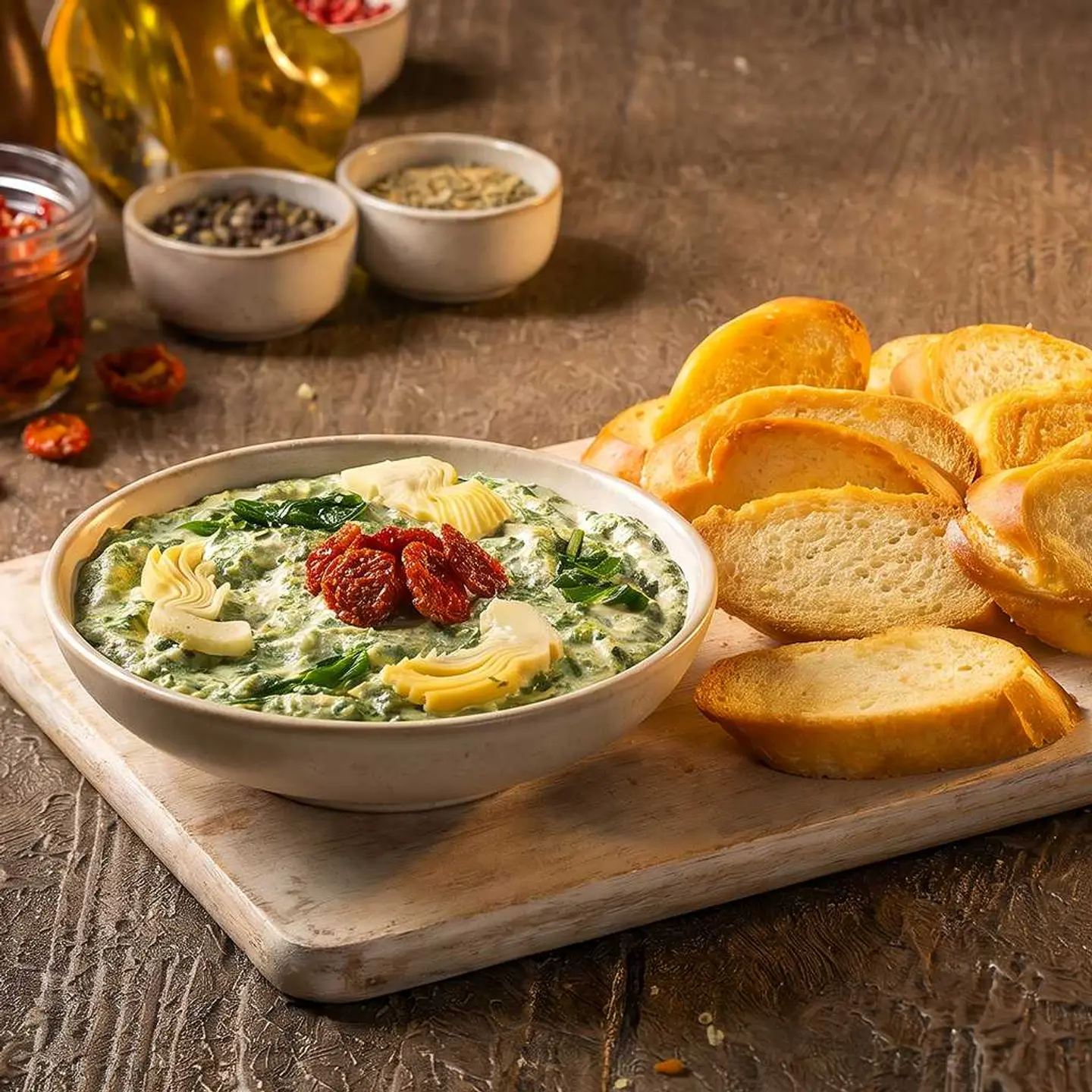 Warm Artichoke Spinach Dip