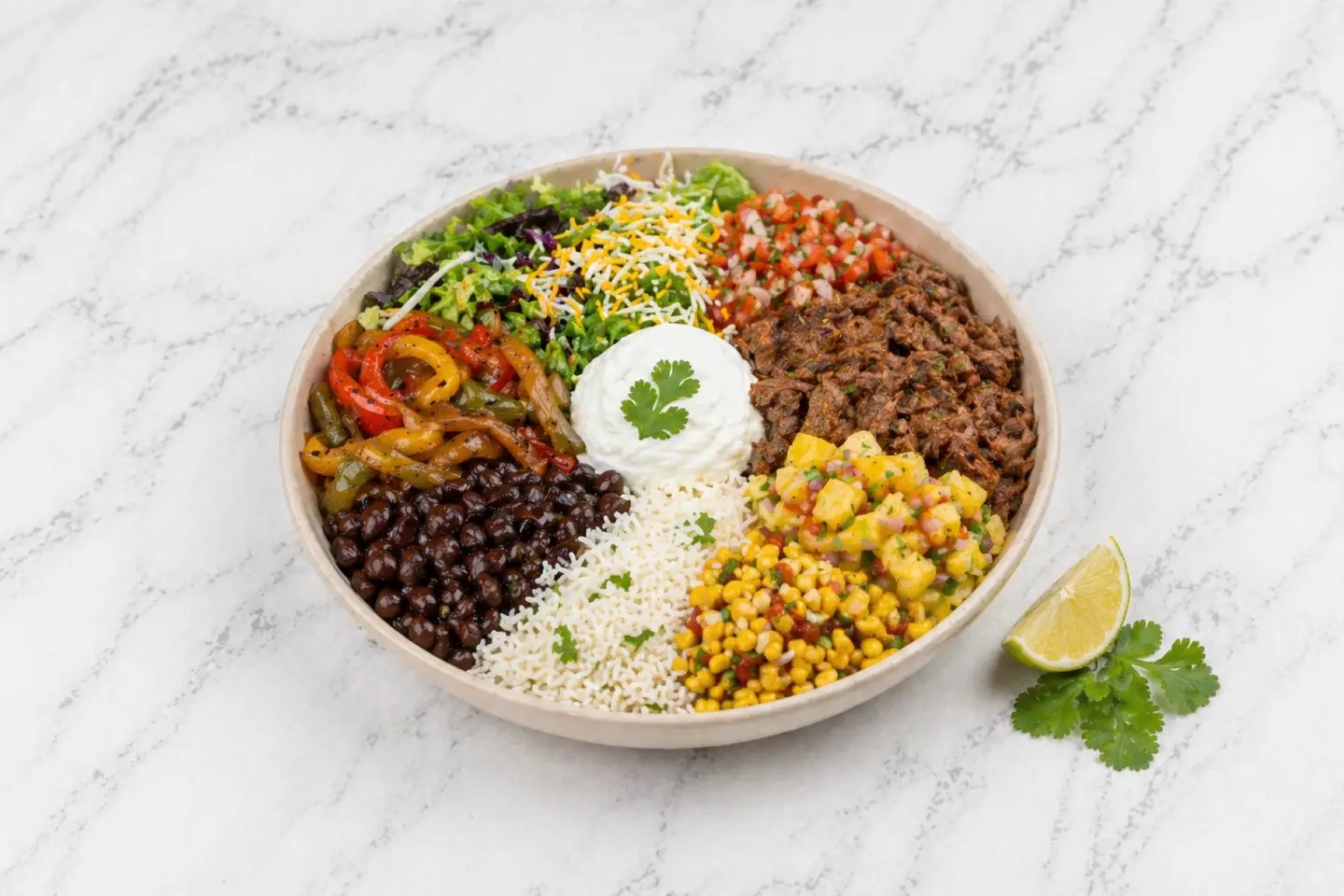 Spicy Barbacoa, Burrito Rice Bowl