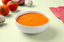 شوربة طماطم مشوية