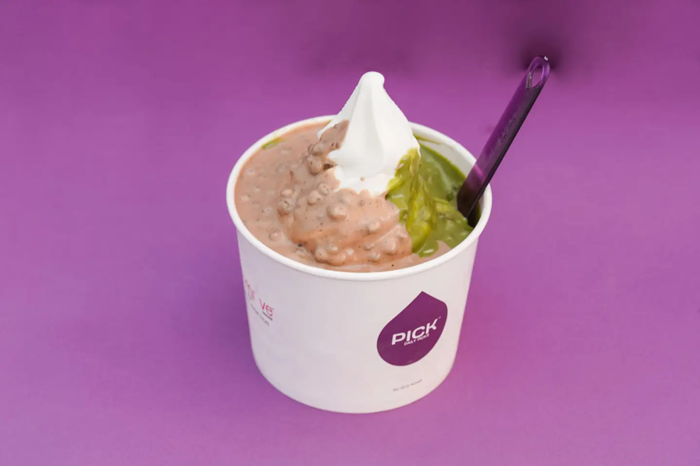 Large Cup: With Toppings