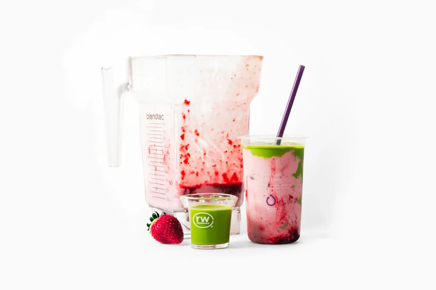 Strawberry Matcha Shake