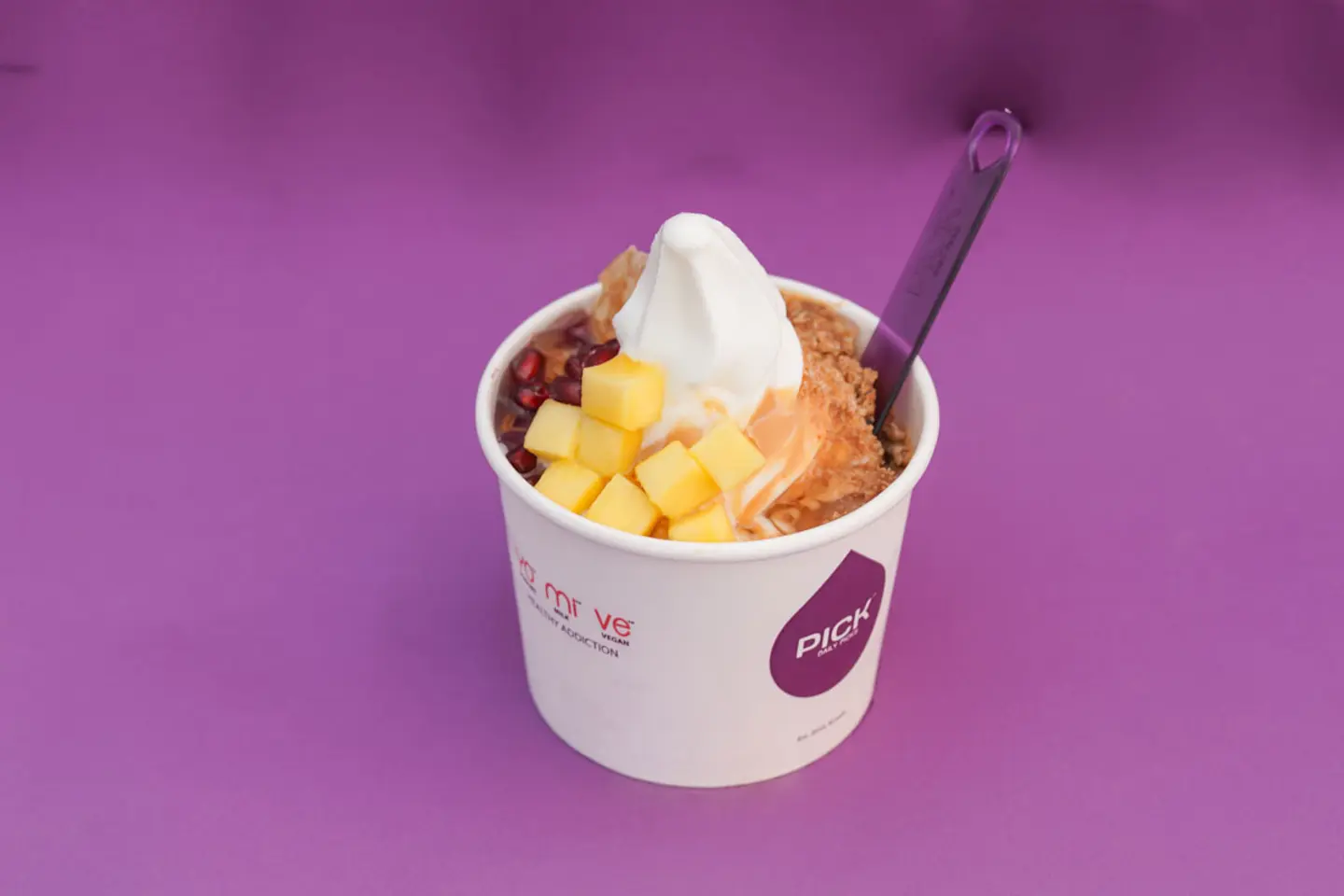 Medium Cup: With Toppings