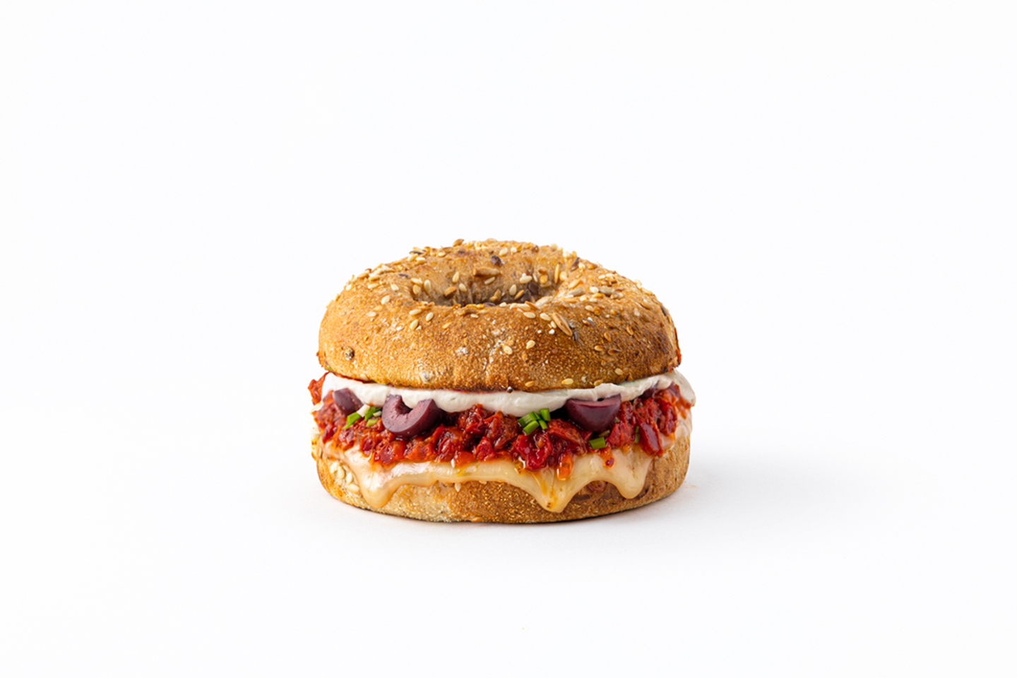 Medi Grill Cheese Bagel