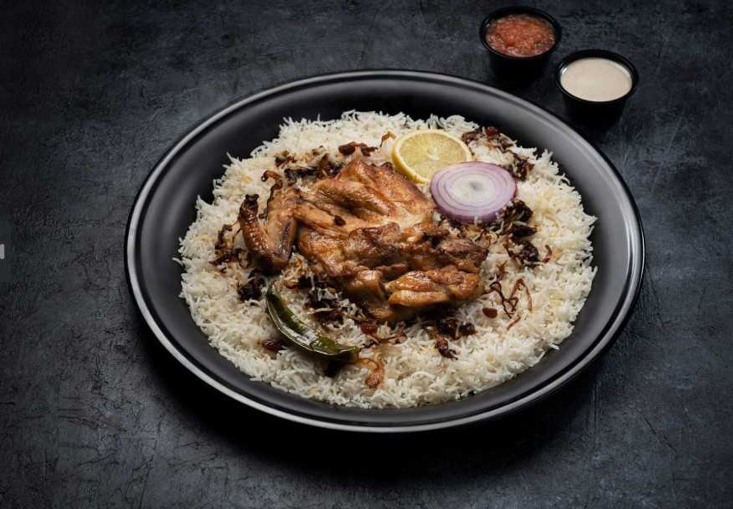 نصف مظبي مع ارز بشاور - نصف مظبي مع أرز بشاور