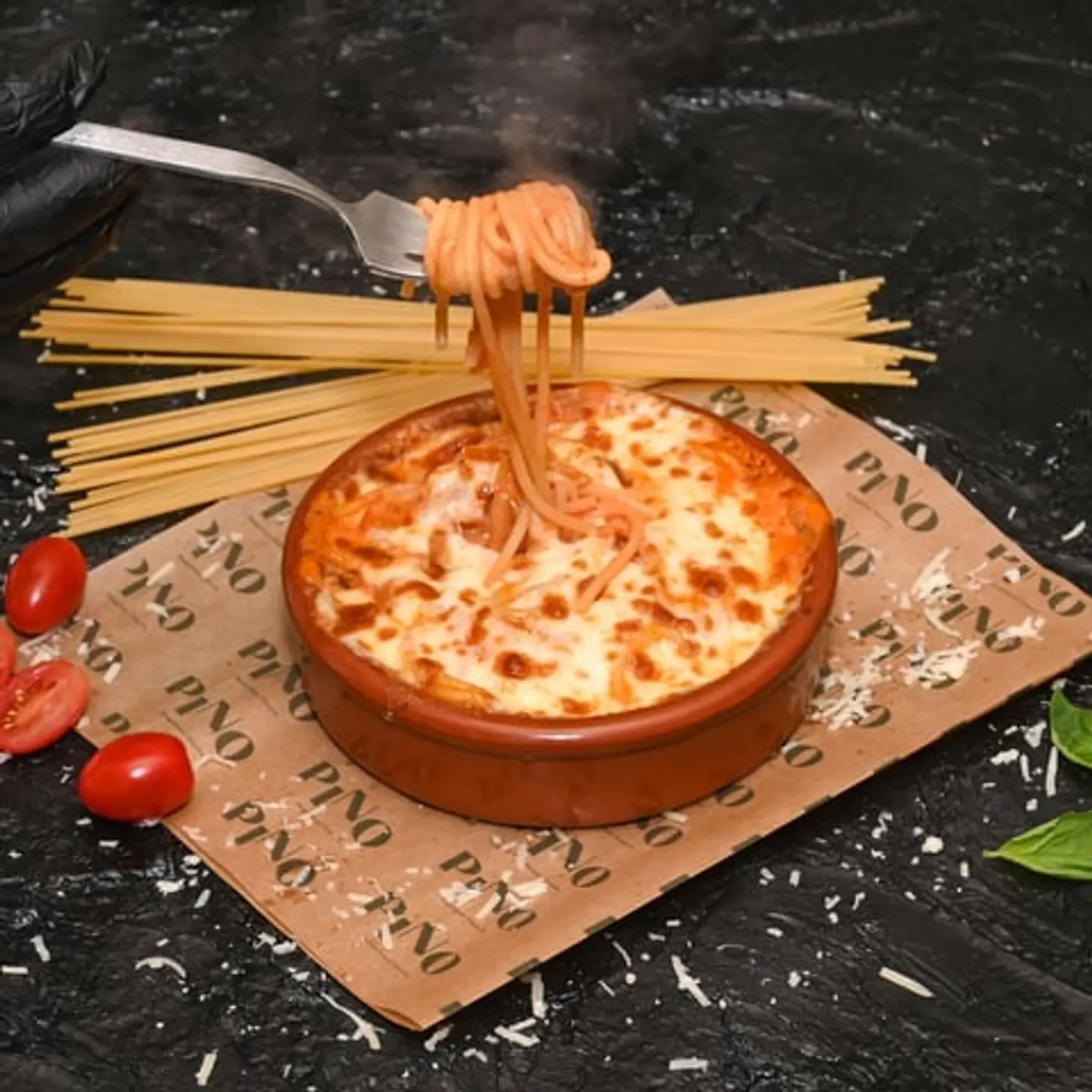 Spaghetti Roze
