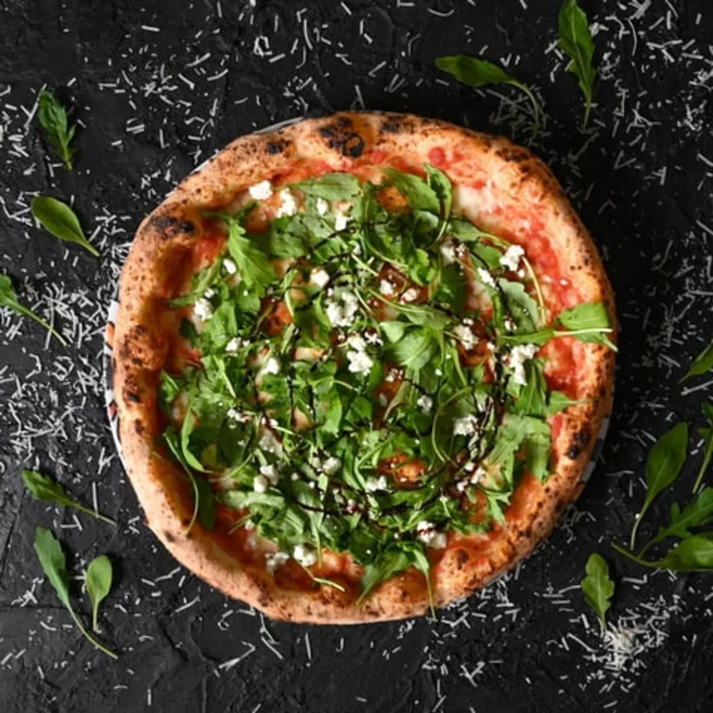 Goat Cheese Pizza