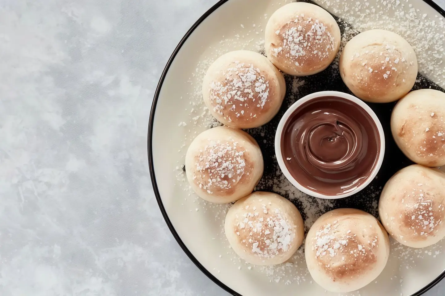 Dough Balls Nutella