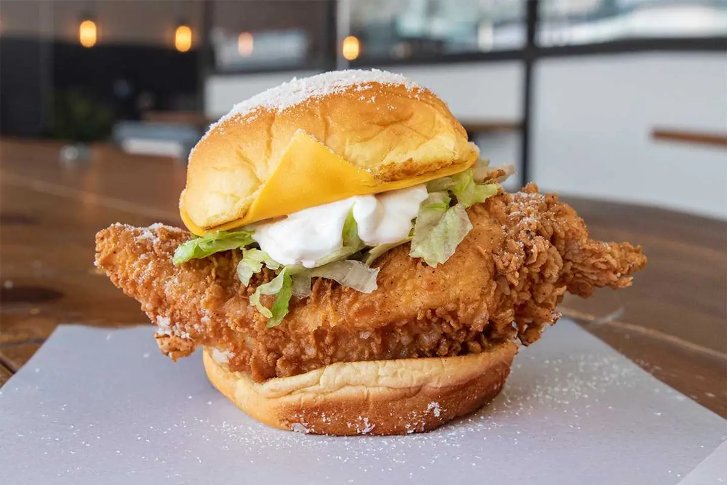 Chicken Caesar Sando