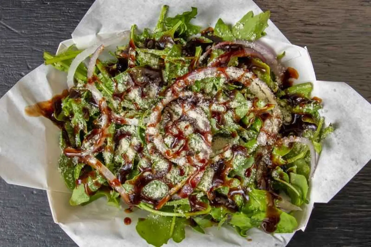 Rocket Parm Salad
