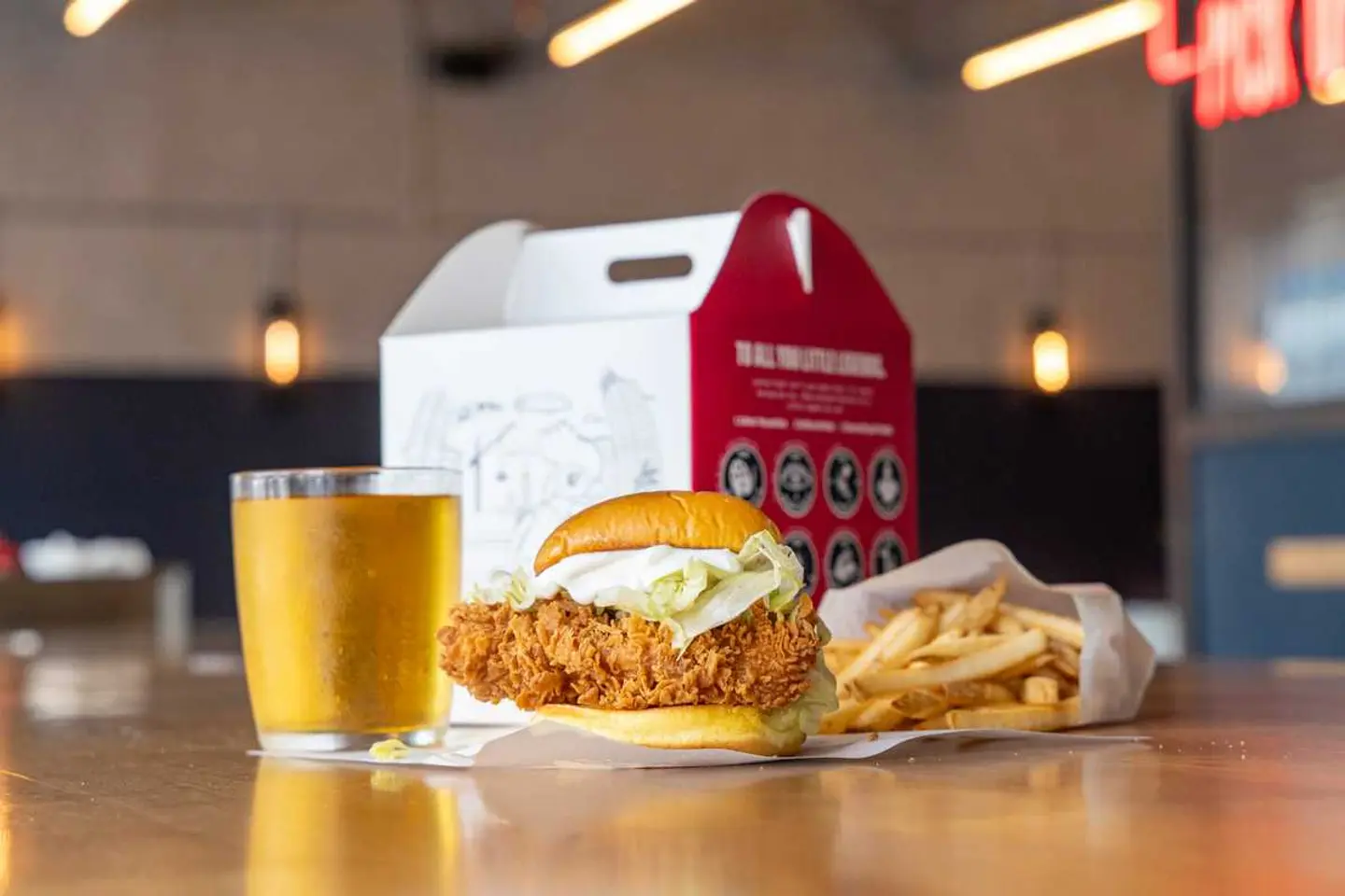Little Pickl Chicken Sando Meal