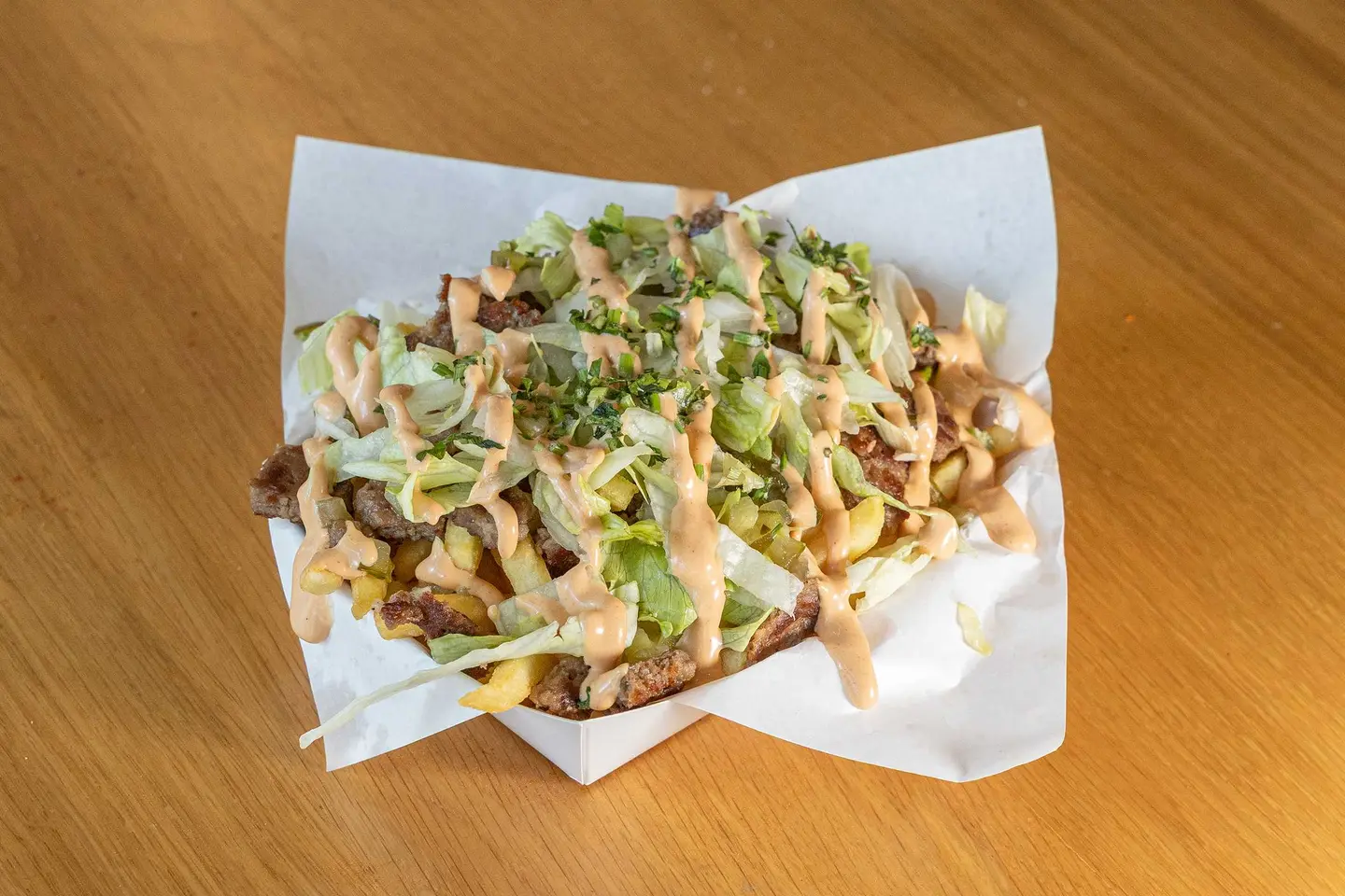 Plant Based Messy Fries