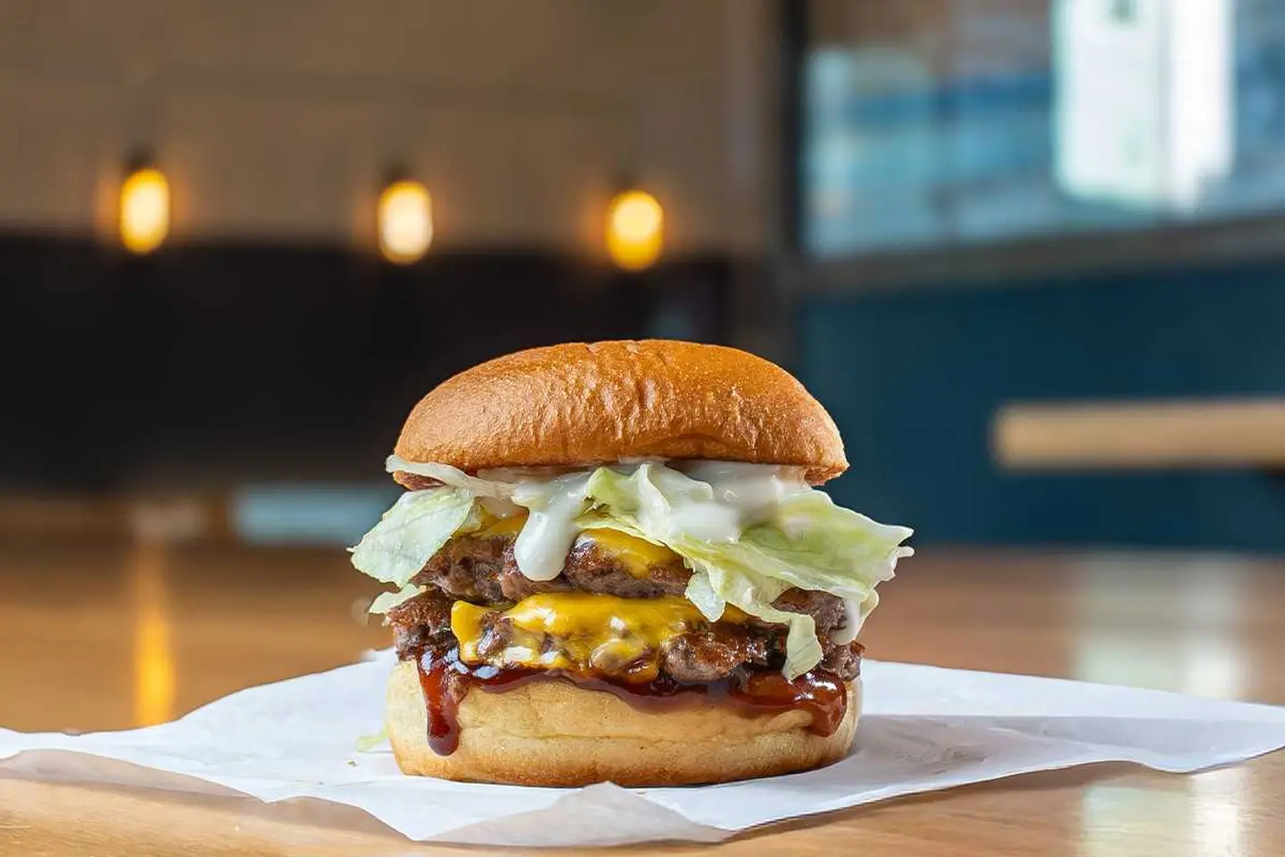 ميني باربيكيو تشيز برجر