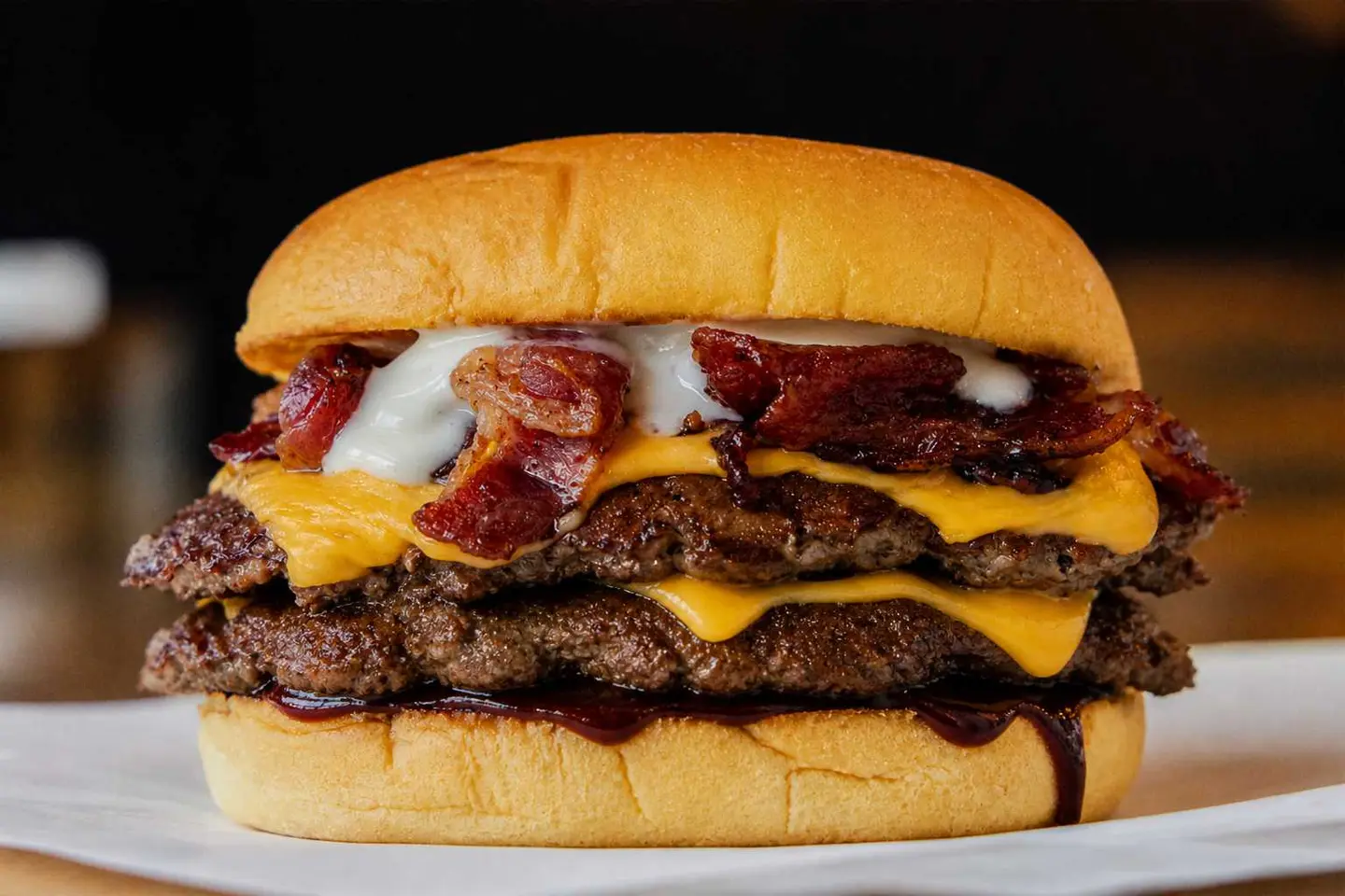 Build Your Own Bacon Cheeseburger