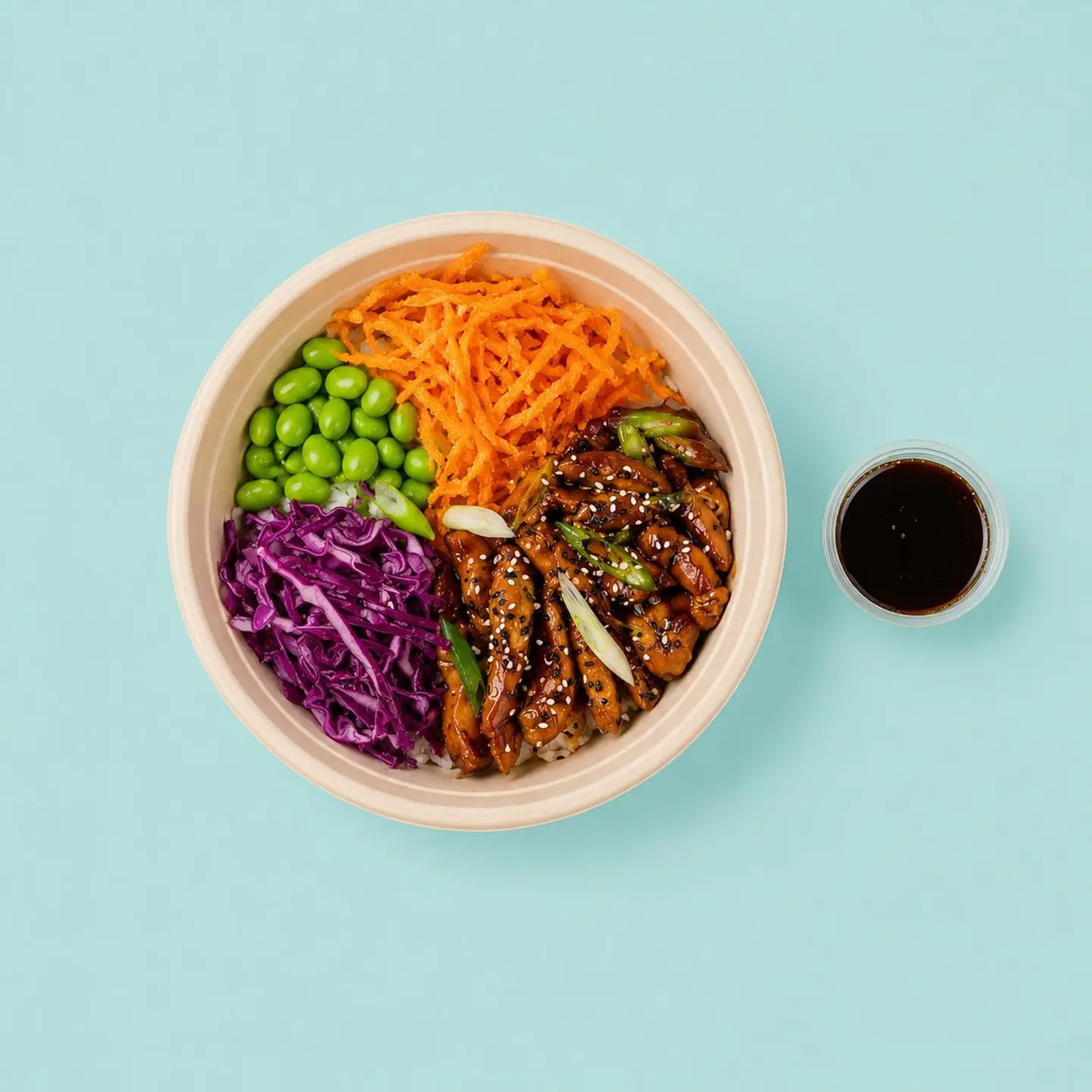 Chicken Teriyaki Poke