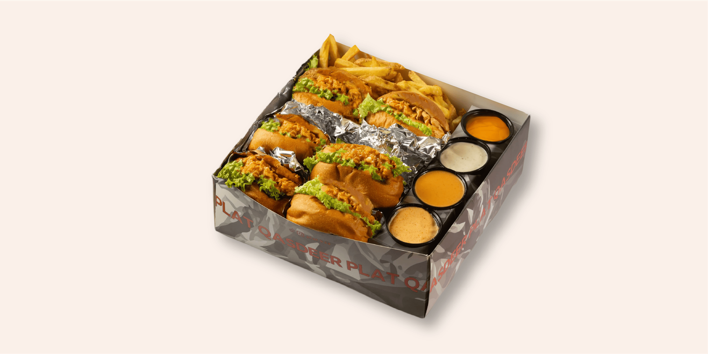 بوكس دجاج قصدير