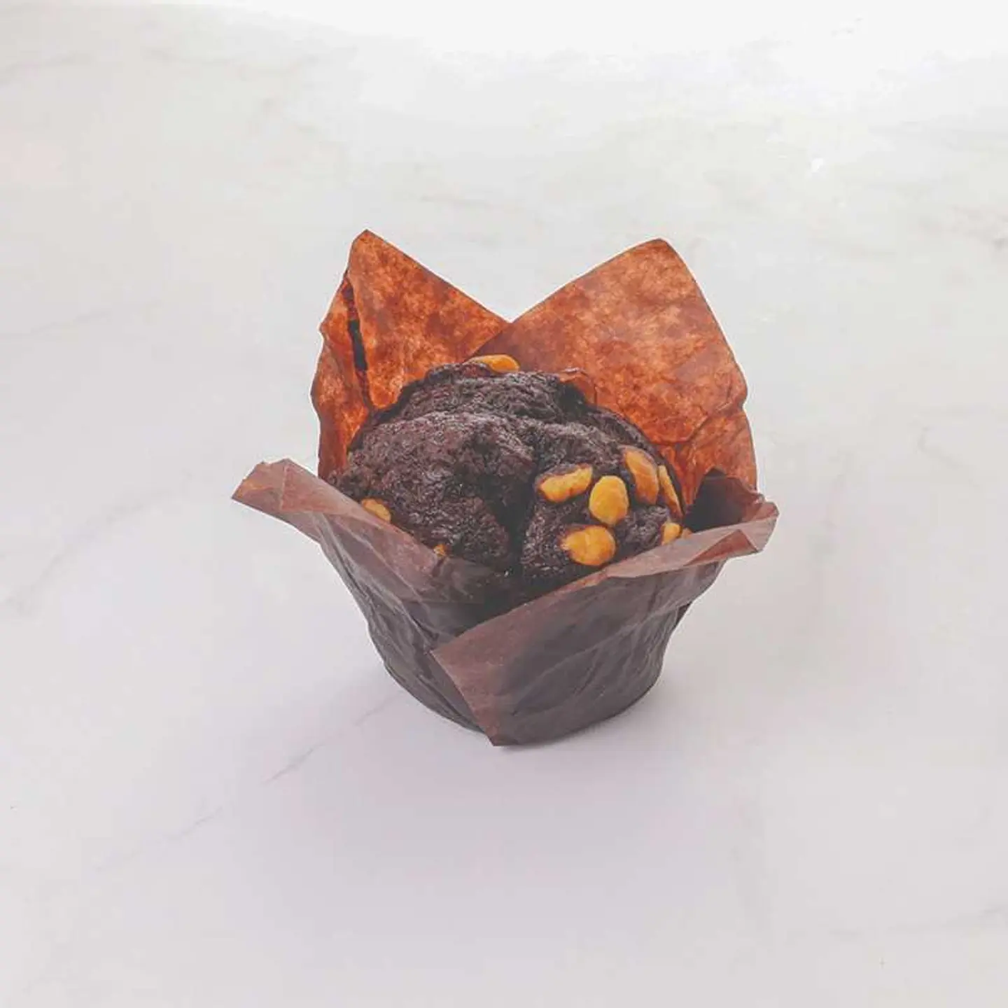 Dark Chocolate Hazelnut Muffin