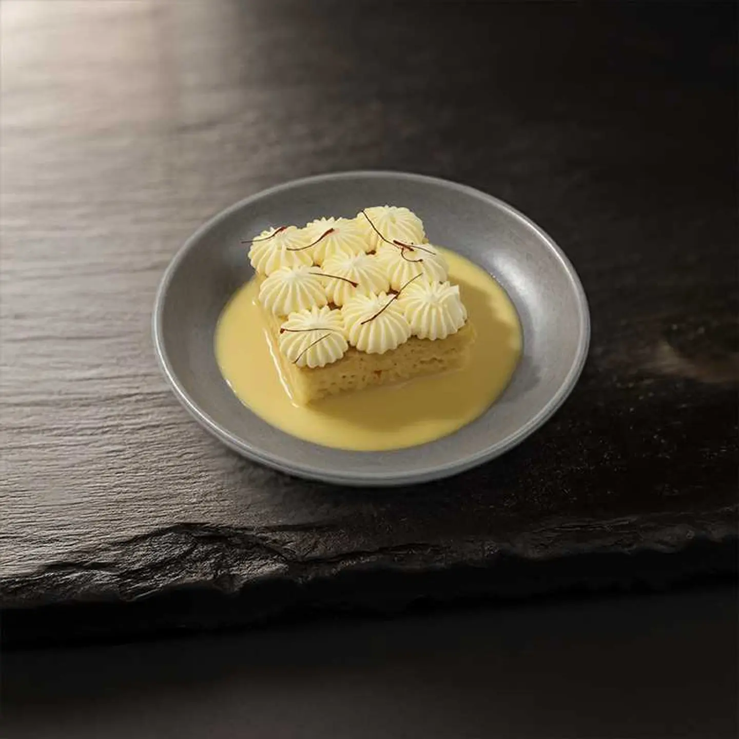 Saffron Milk Cake