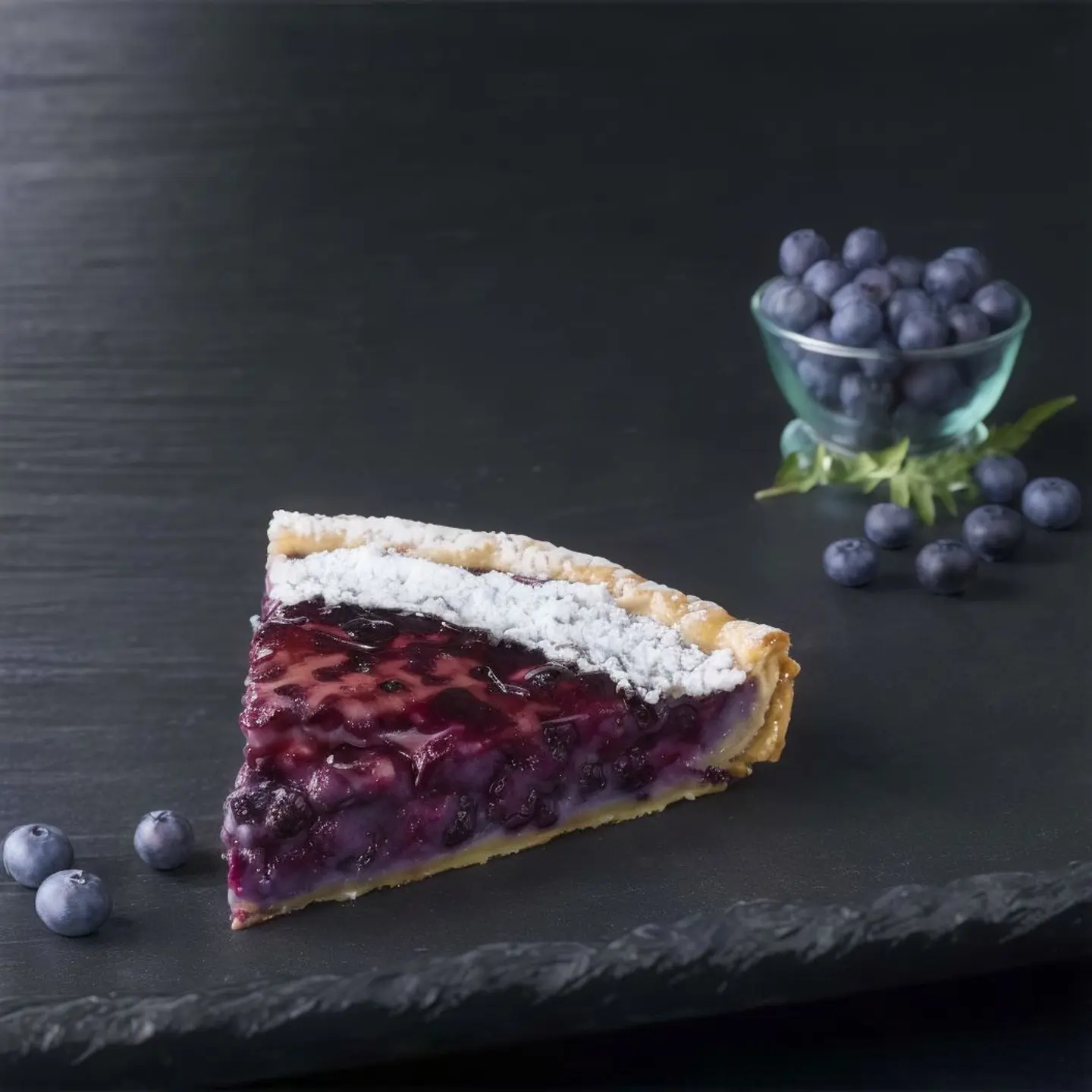 Blueberry Pie Slice