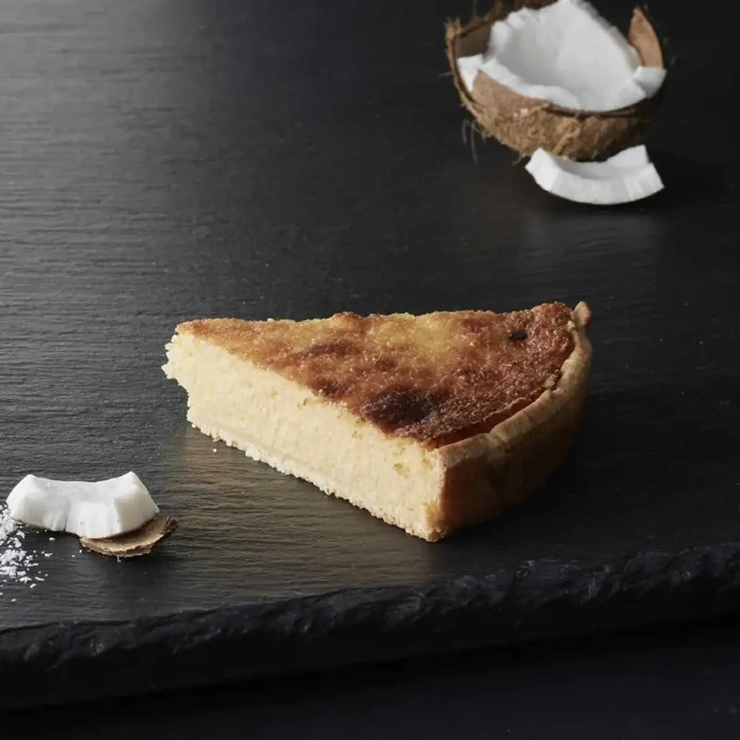 Flan Coconut Slice