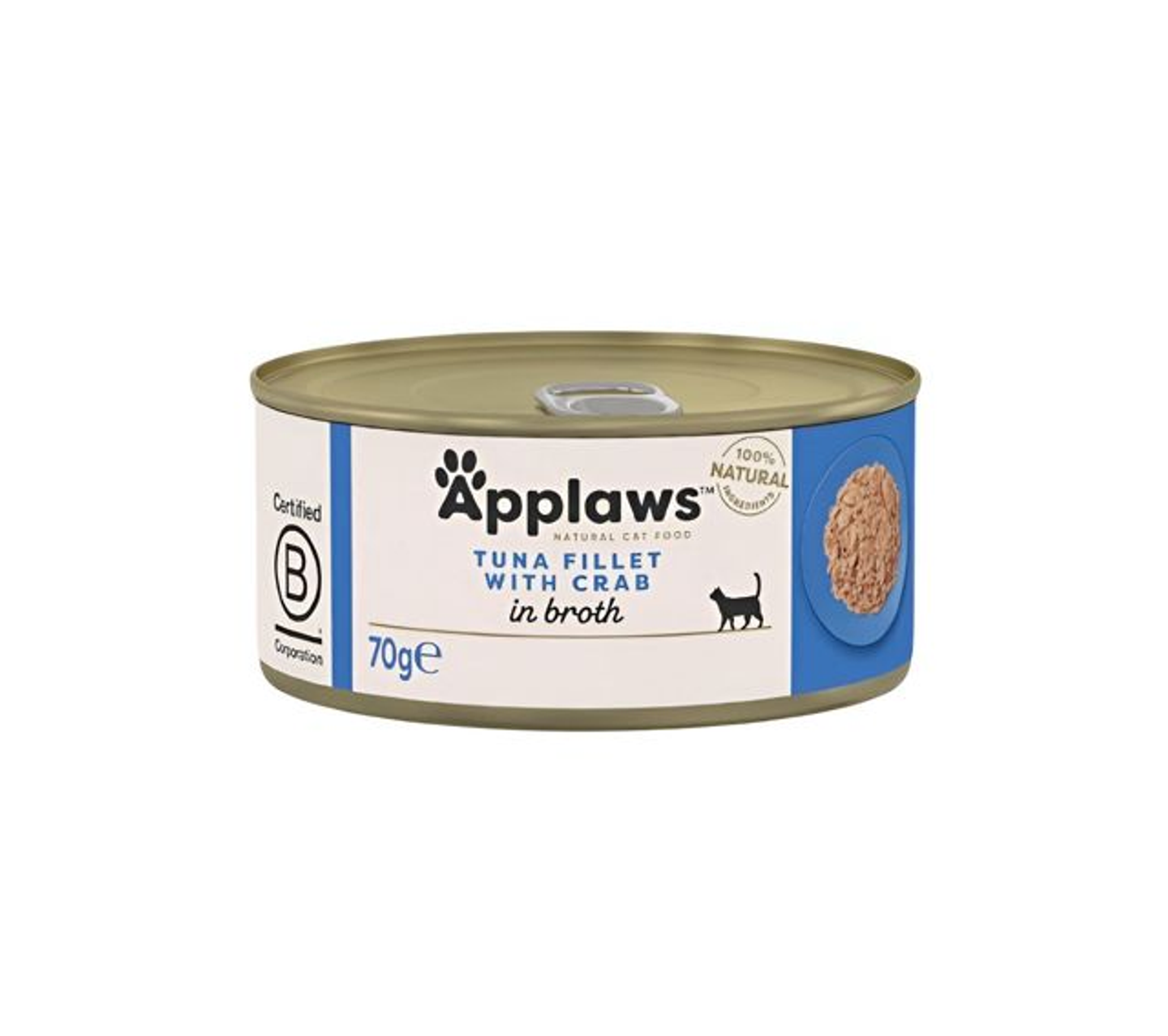 Applaws   Tuna Fillet With Crab In Broth For Cats   70 Gram