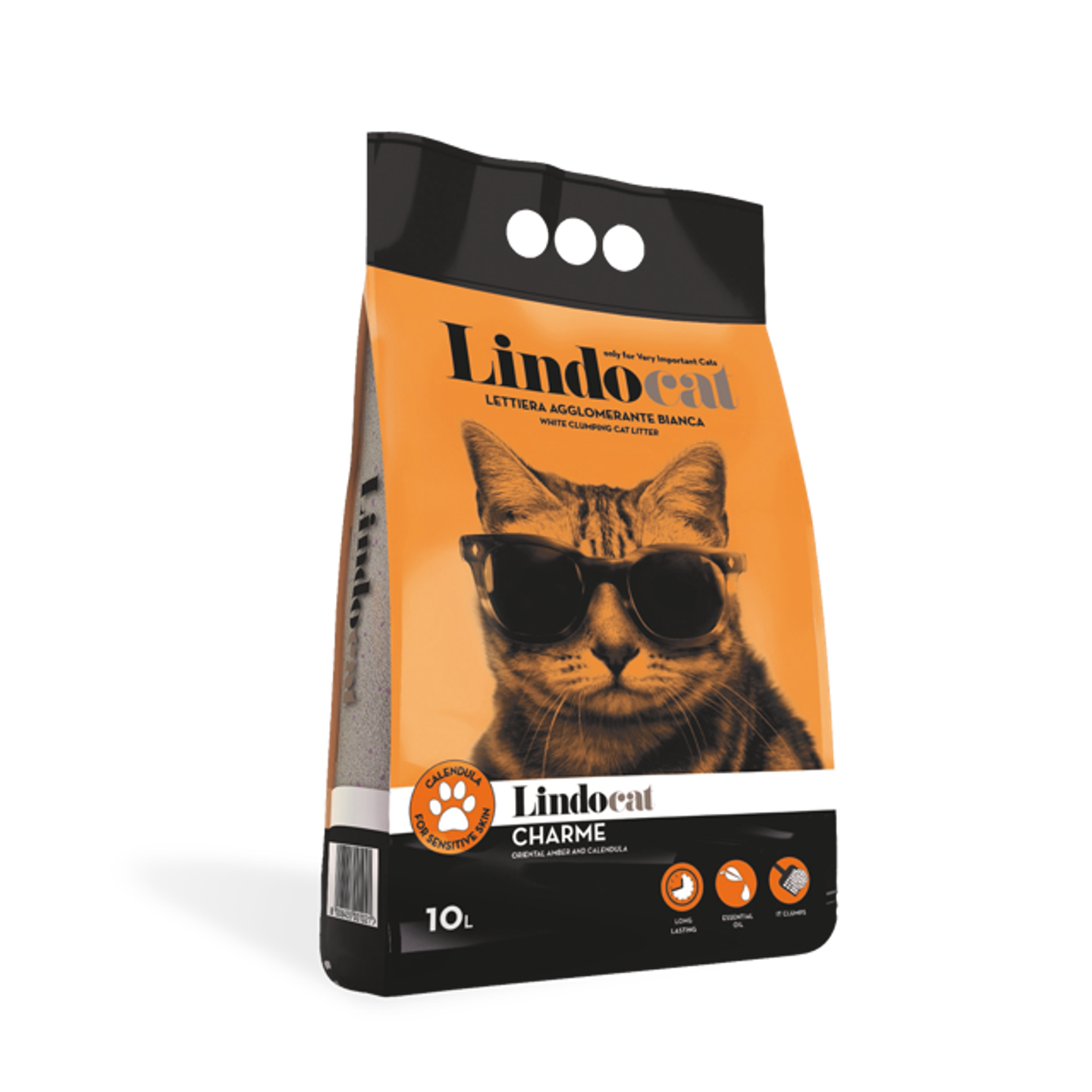 Lindo Cat Charme Sensitive Skin Amber Scent 10 L