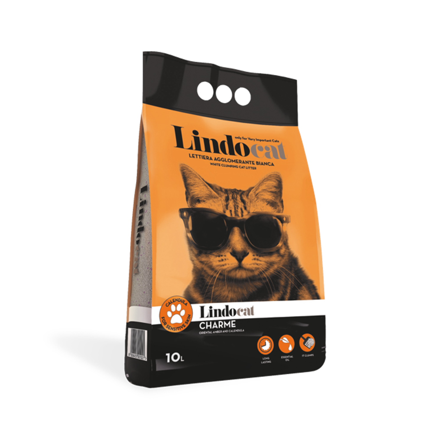 Lindo Cat Charme Sensitive Skin Amber Scent 10 L