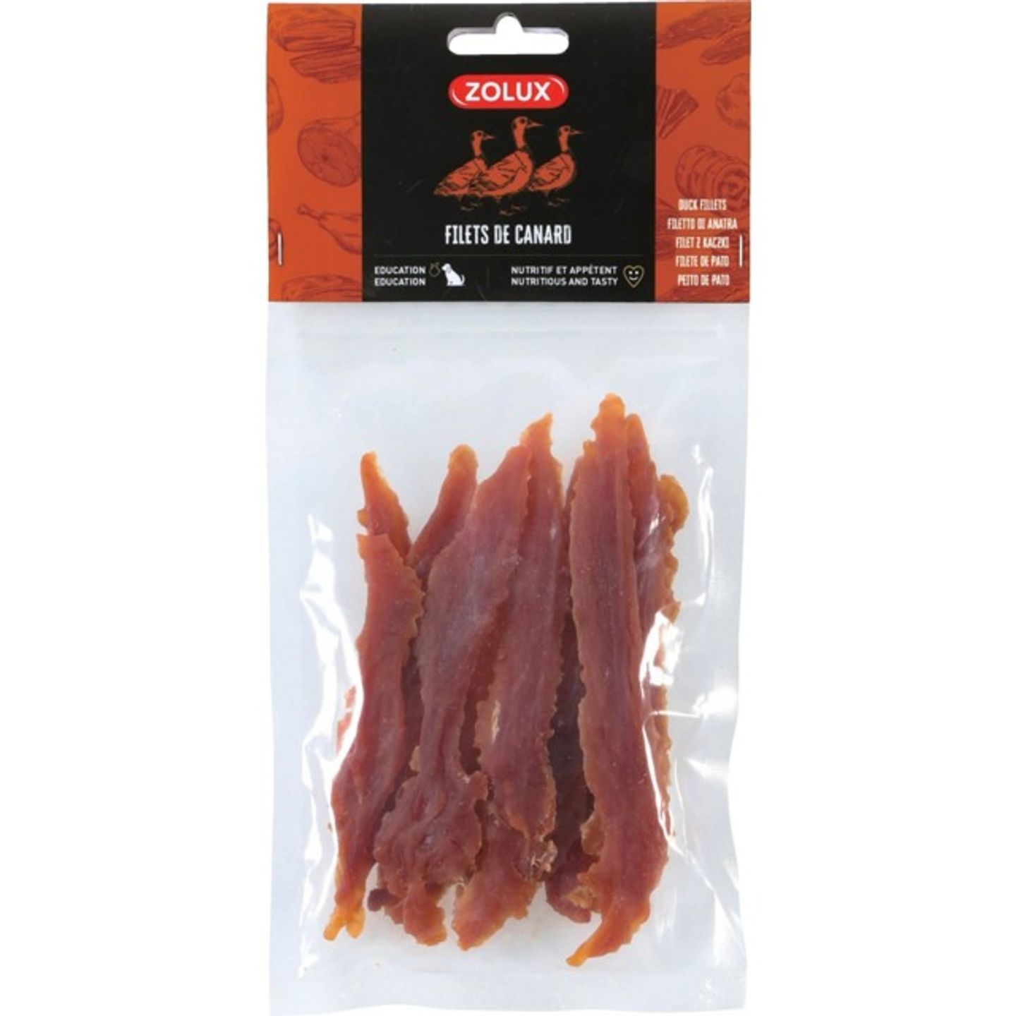 زولكس سناك فيليه البط للكلاب ٧٠ جم