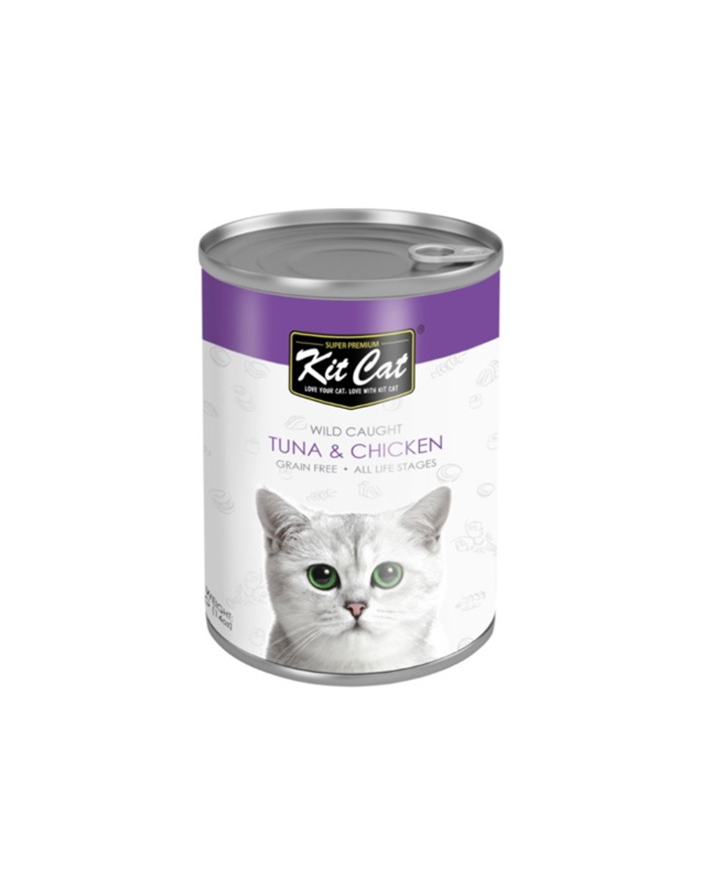 Kit Cat Grain Free Tuna & Chicken   400g